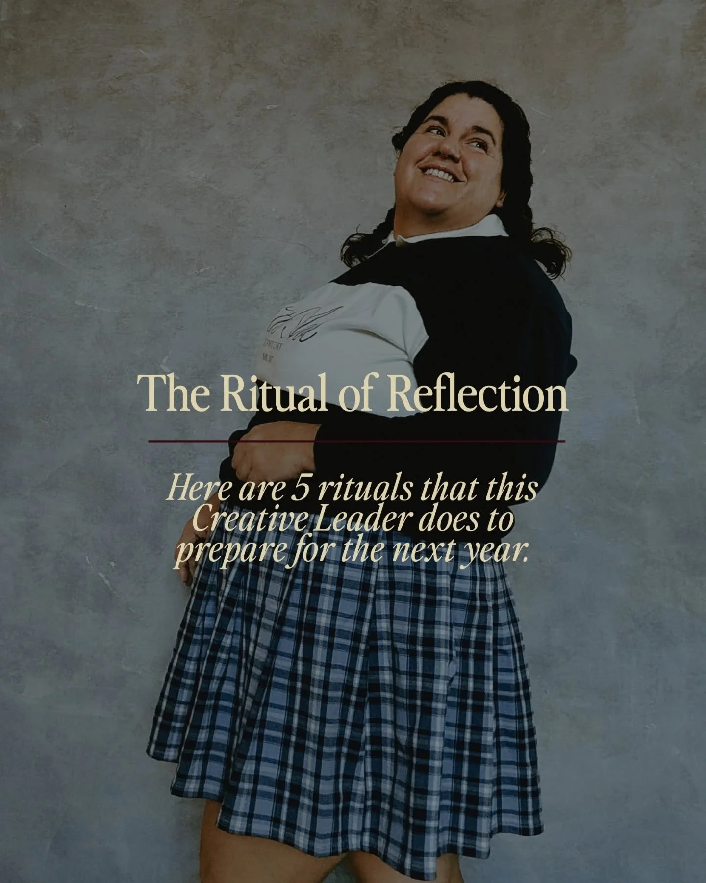 The Ritual of Reflection:

&rsquo;Tis the season to tie up loose ends,
gather blankets + ideas,
and revel in the sweetness of the year gone by. 

As someone who has futuristic in their top 5 Clifton strengths, I LOVE planning for the new year.

But b
