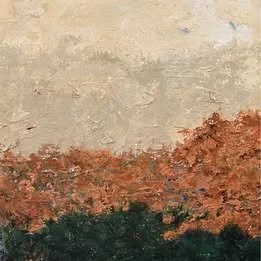 28 x 36 Copper Mist - Impasto on Canvas -  $ 950 Sold Available on Commission