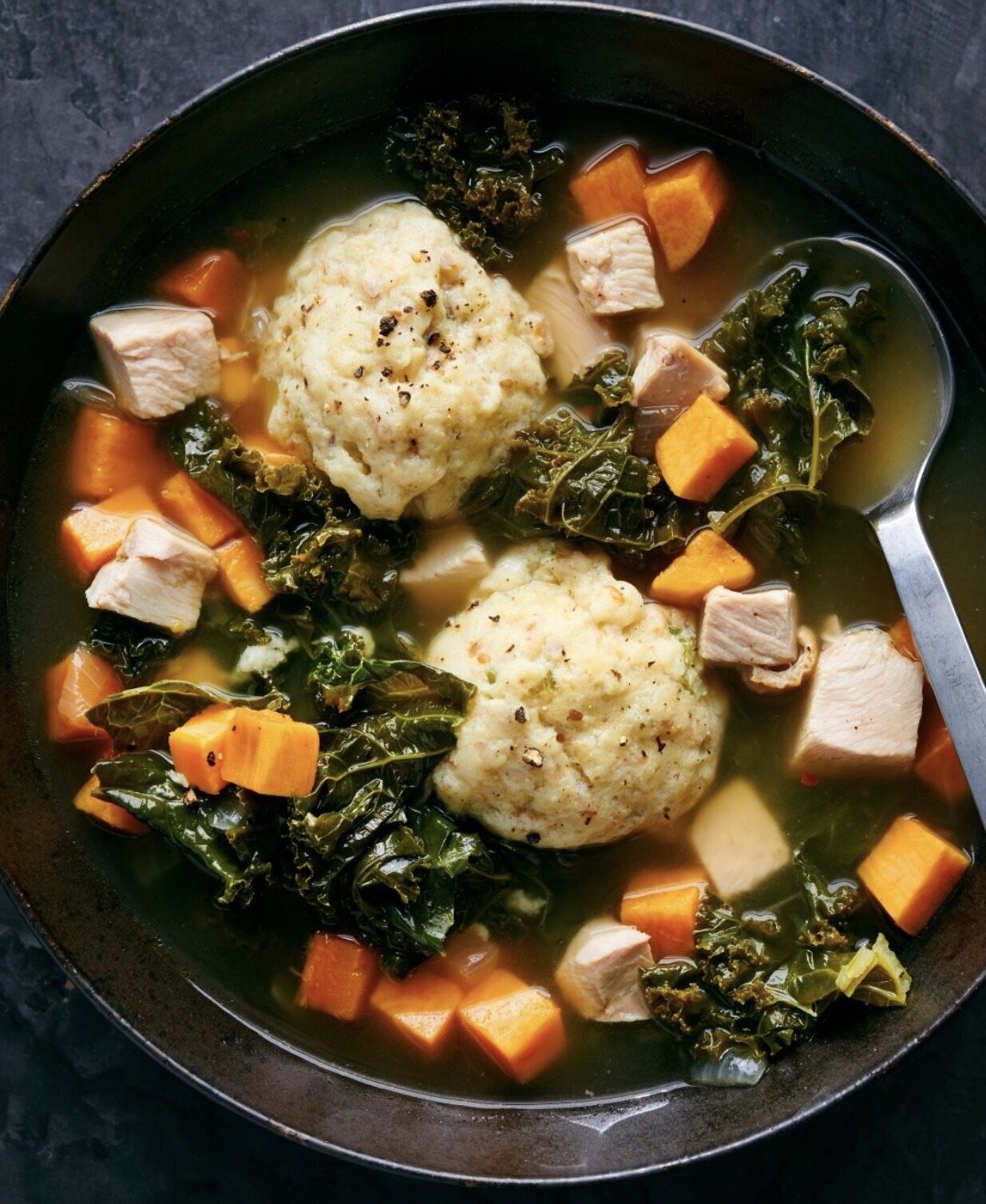 Stuffing Dumpling Soup
