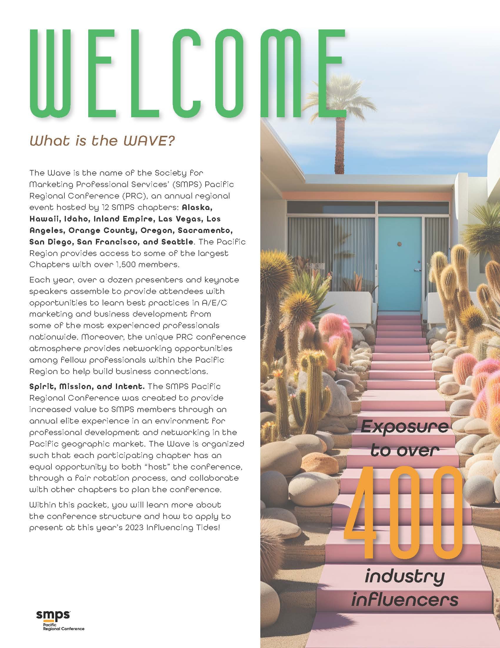 Call for Speakers Packet - Welcome