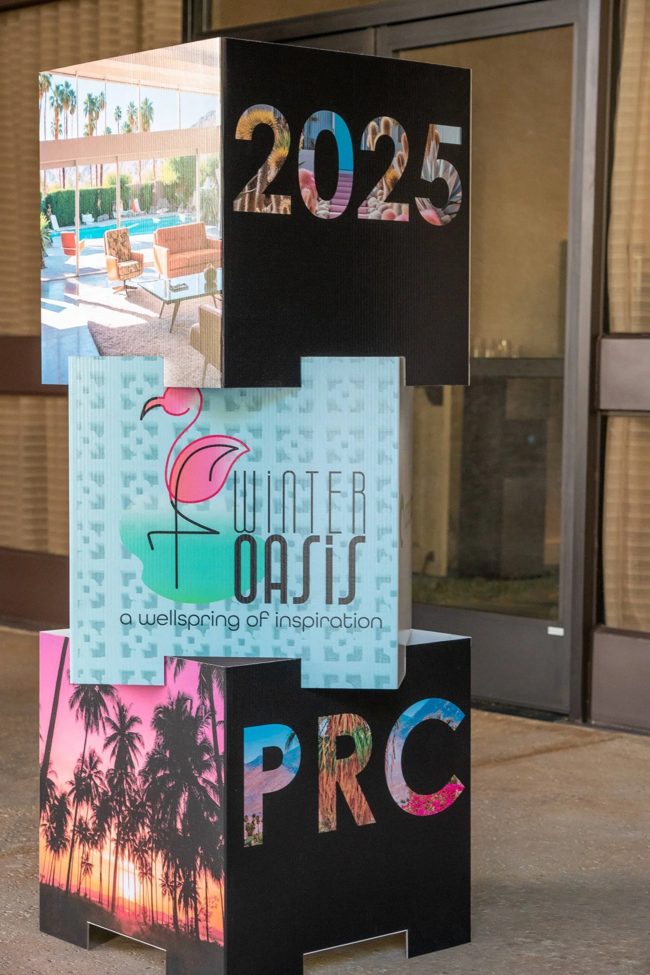 Featured Signage - Stacked Boxes