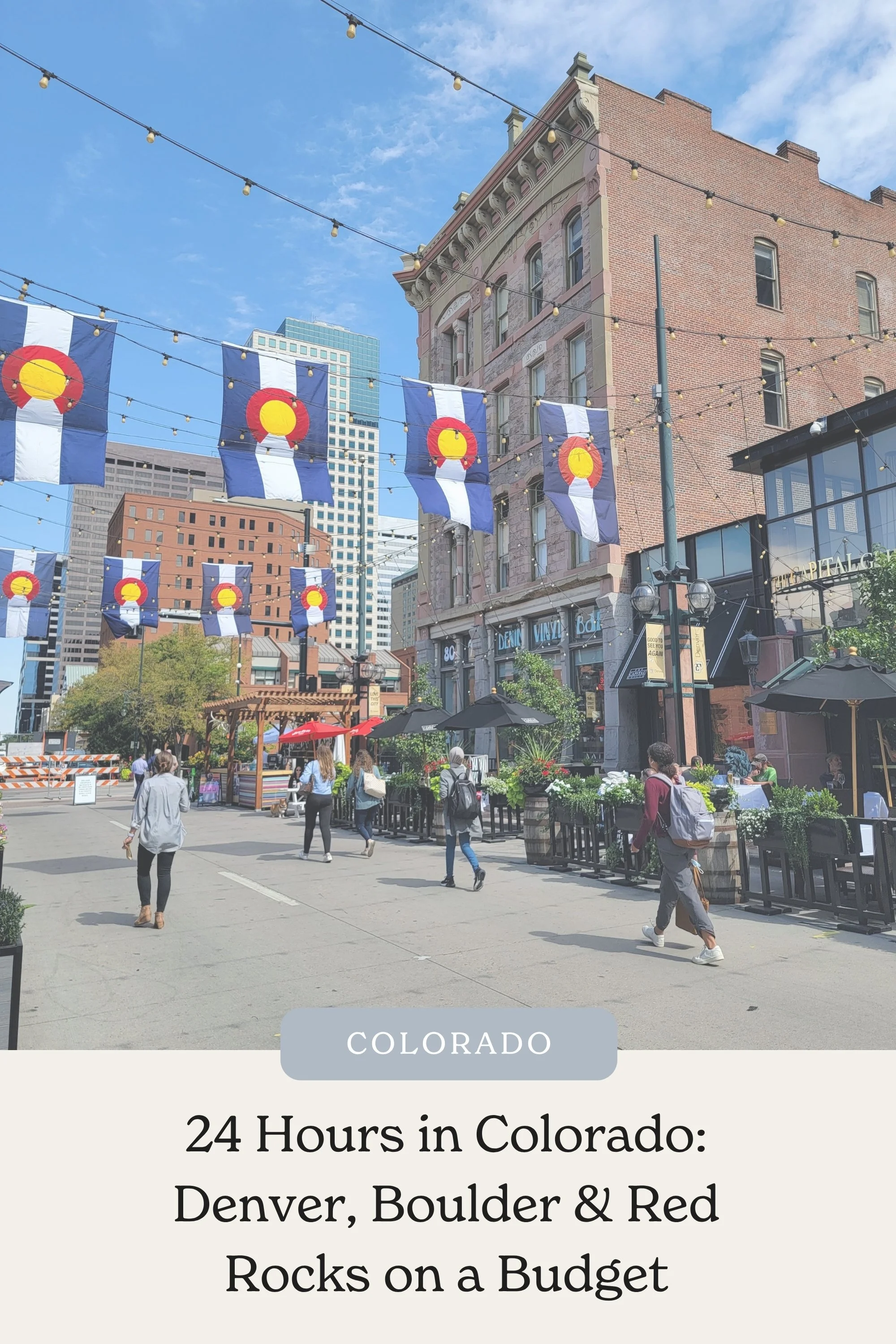 24 Hours in Colorado: Denver, Boulder &amp; Red Rocks on a Budget