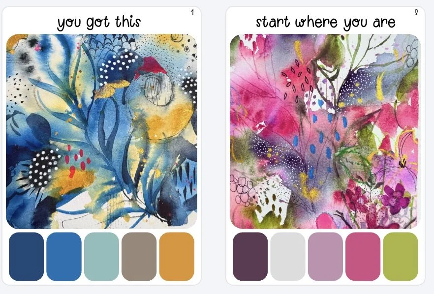 Whispers Within Color Cards