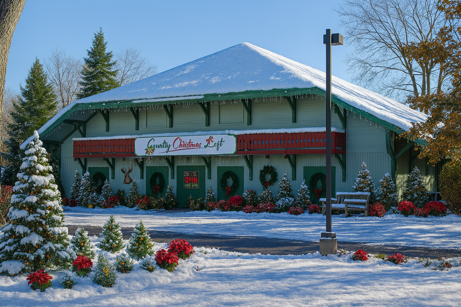Country Christmas Loft
