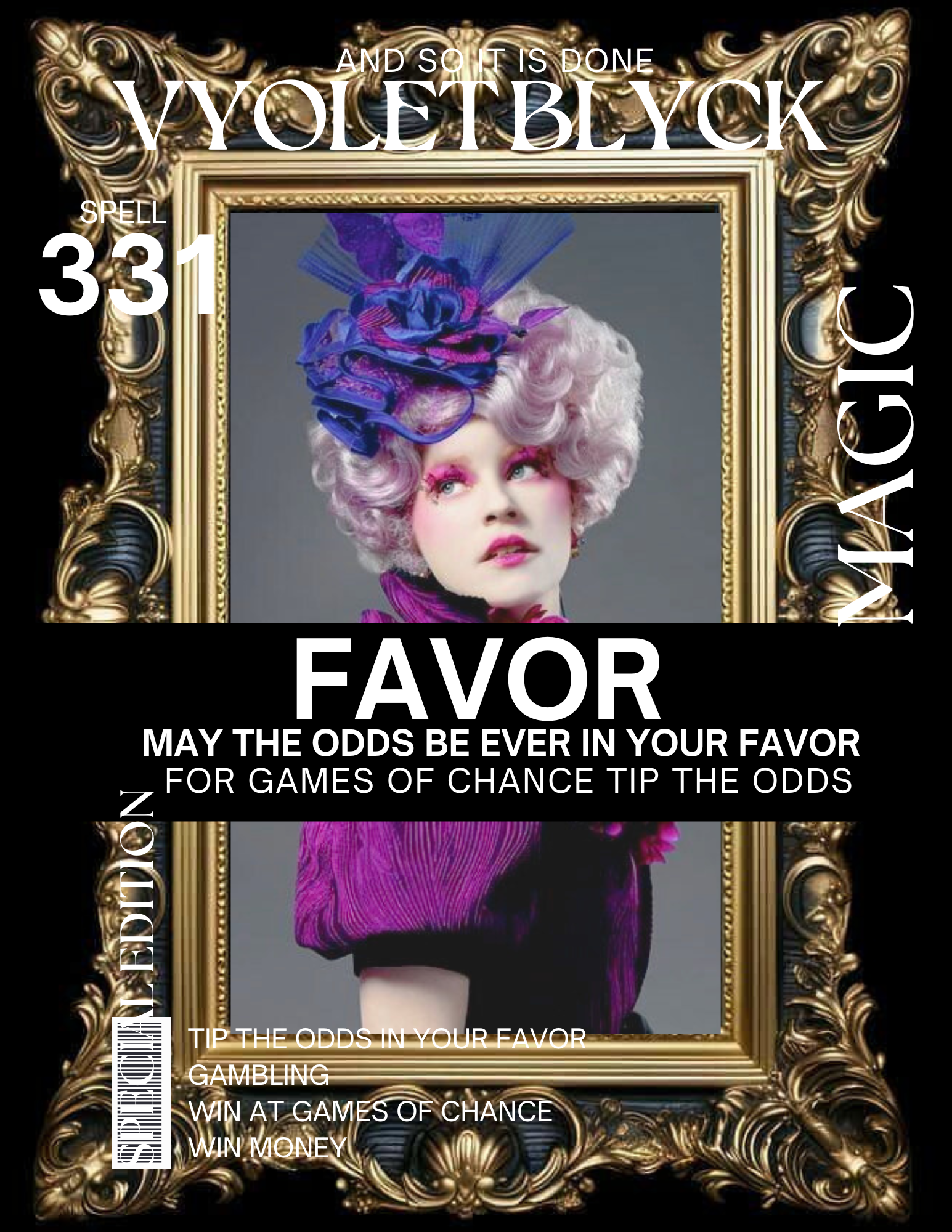 FAVOR SPELL - WIN AT GAMBLING