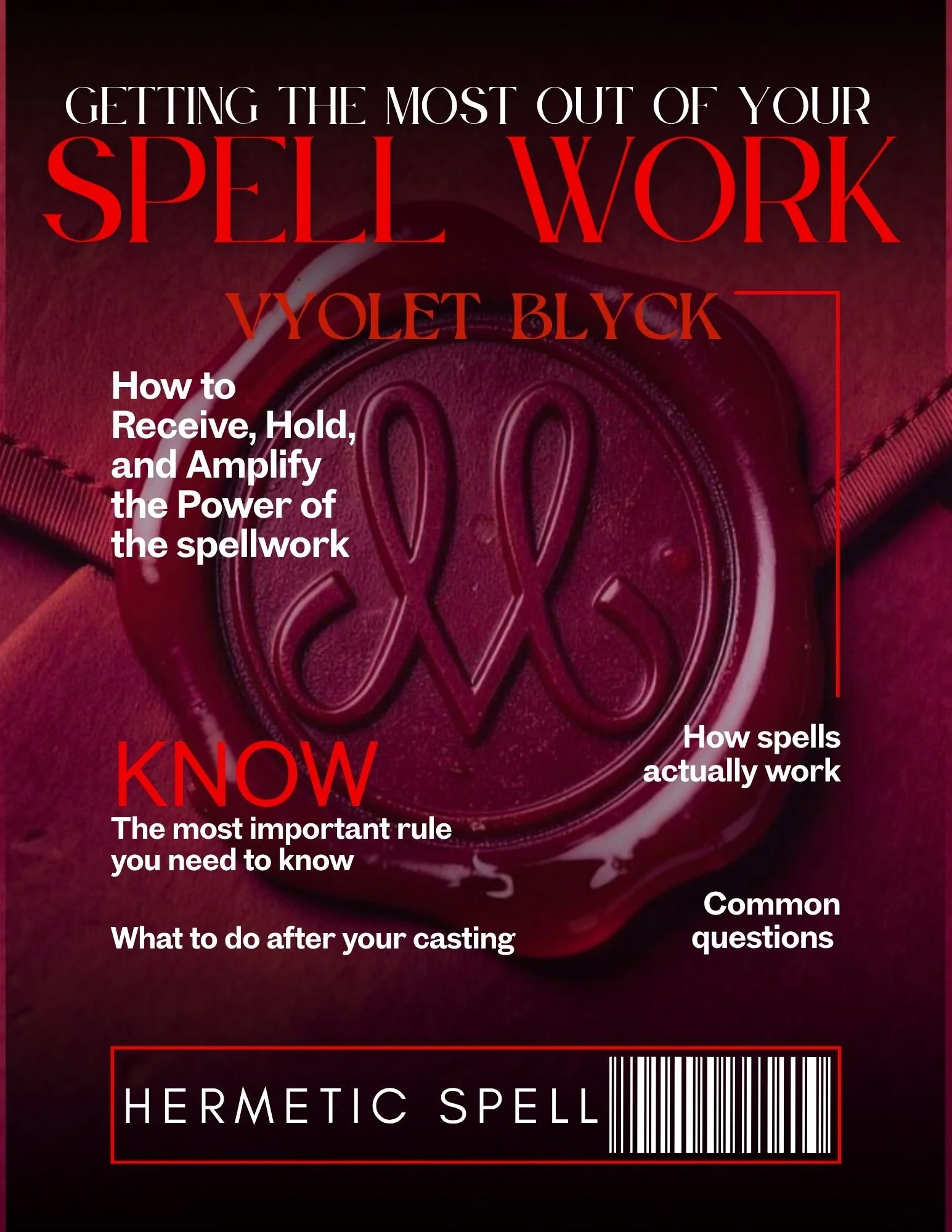 Free SPELL GUIDE TO MAKE YOUR SPELL WORK OR CASTINGS ACTUALLY HIT