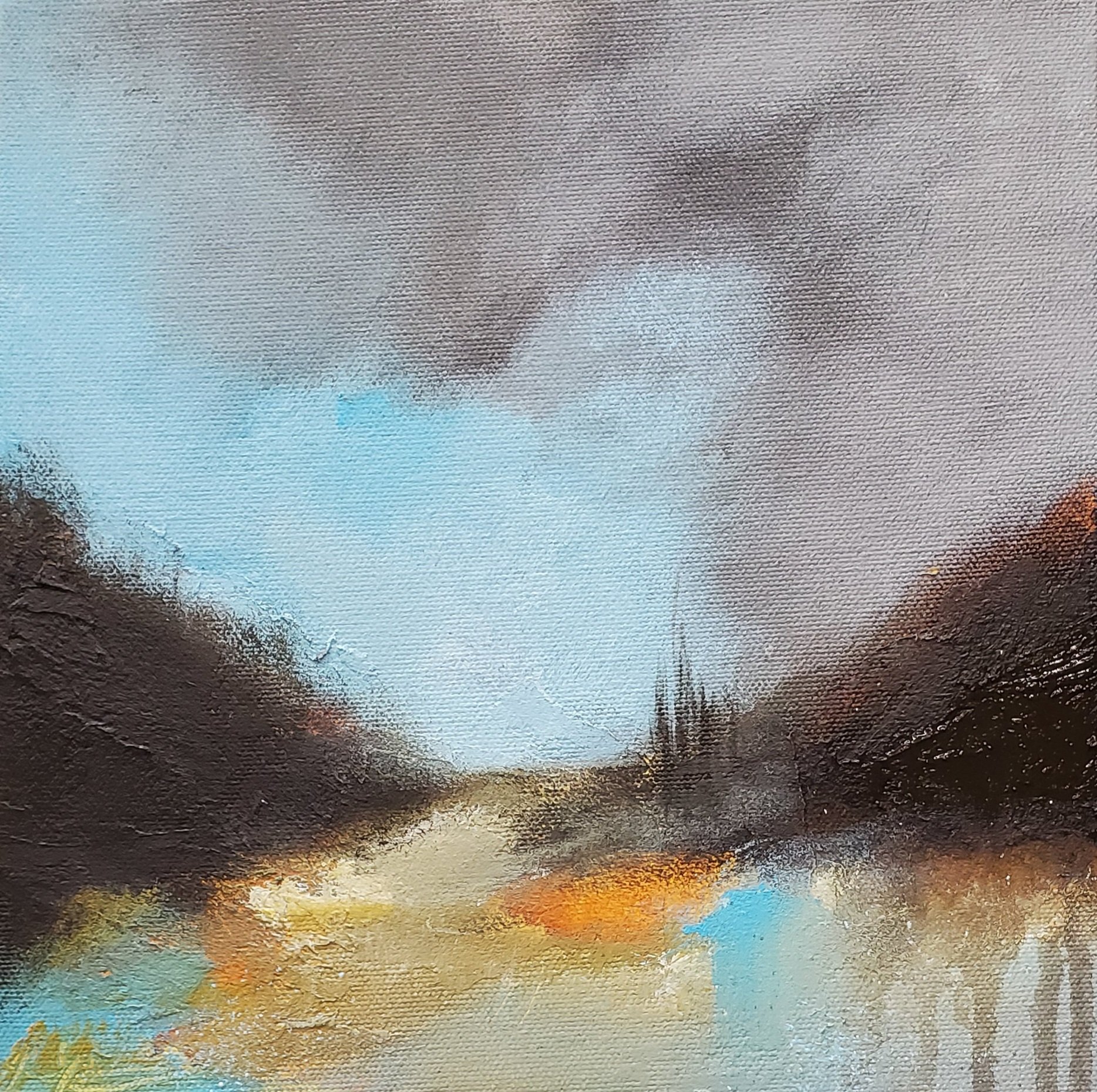 "Hopefull" - 10x10inch