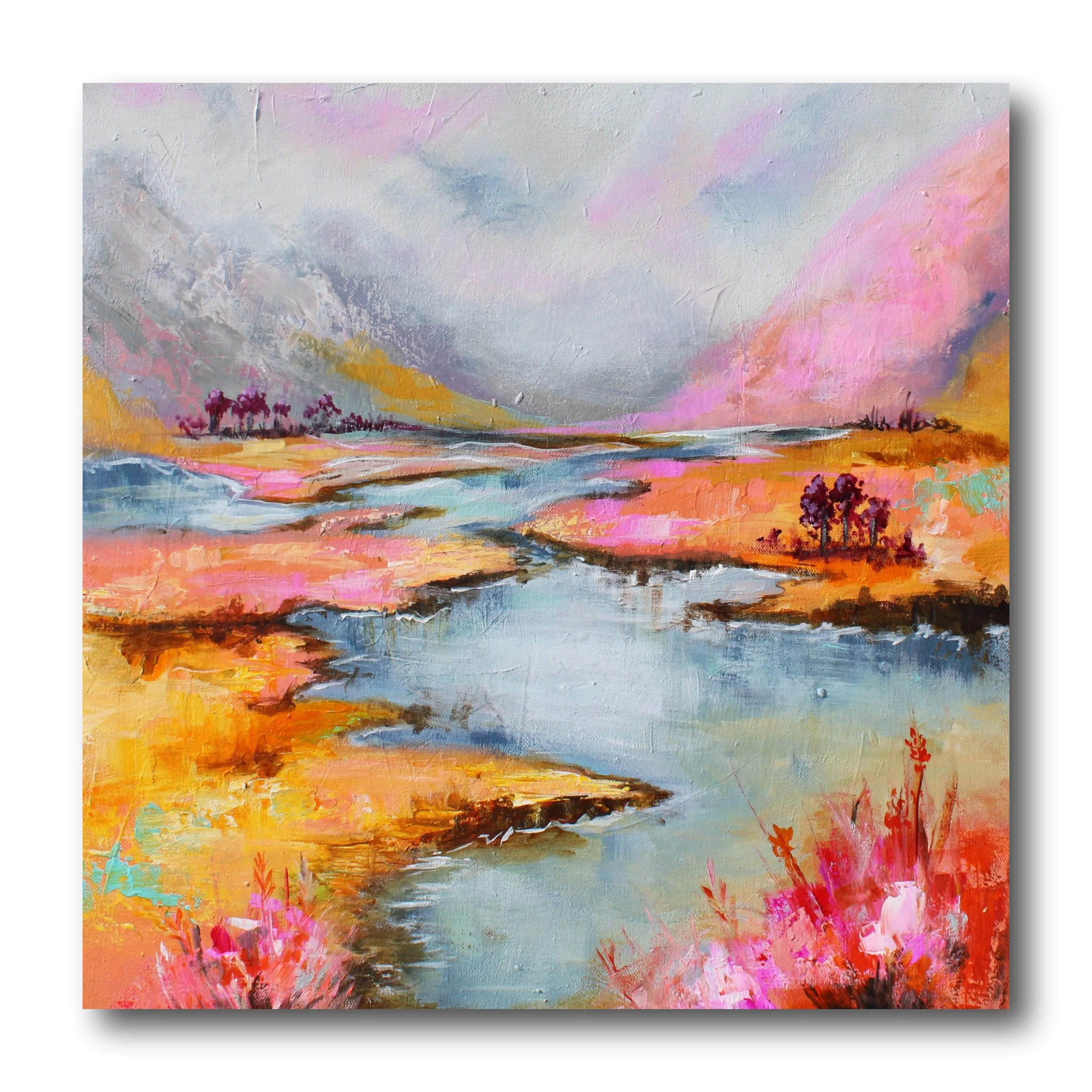 Pretty in Pink - 20x20 inch