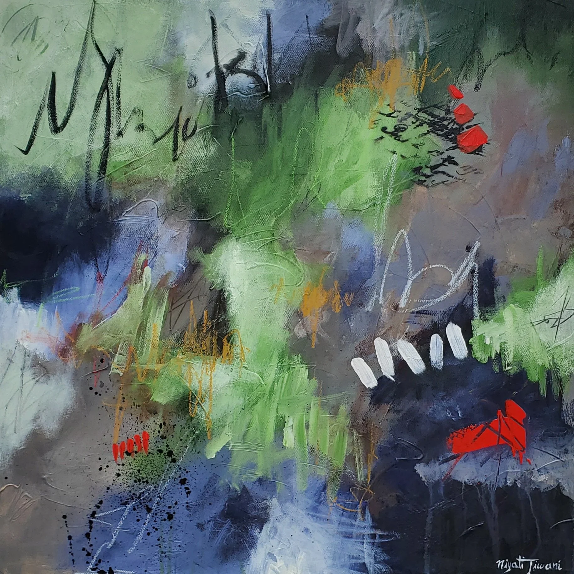 Niyati Jiwani_Conversation with colors_24x24inch.jpg