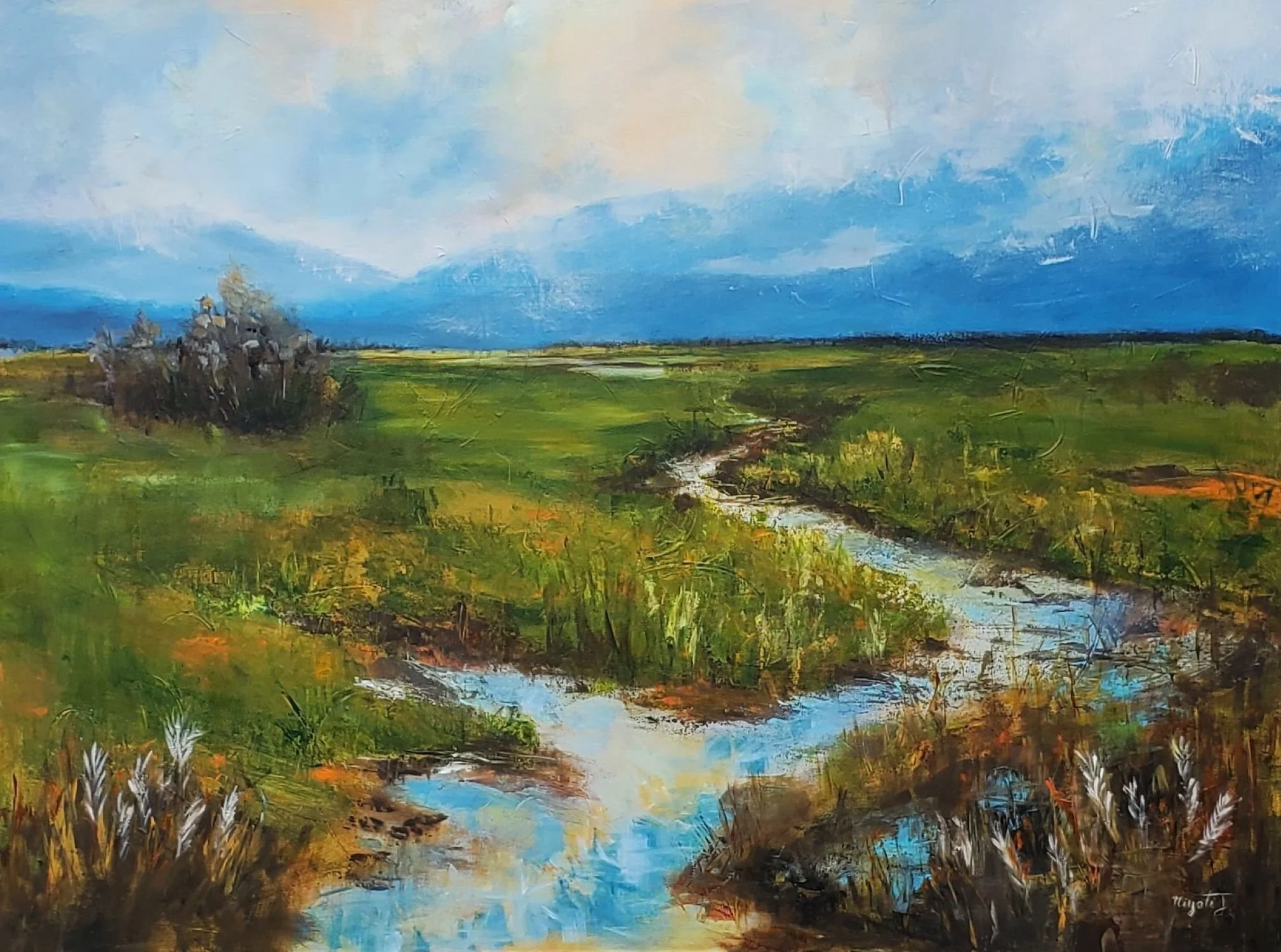 Nirvana - 36x48 inch