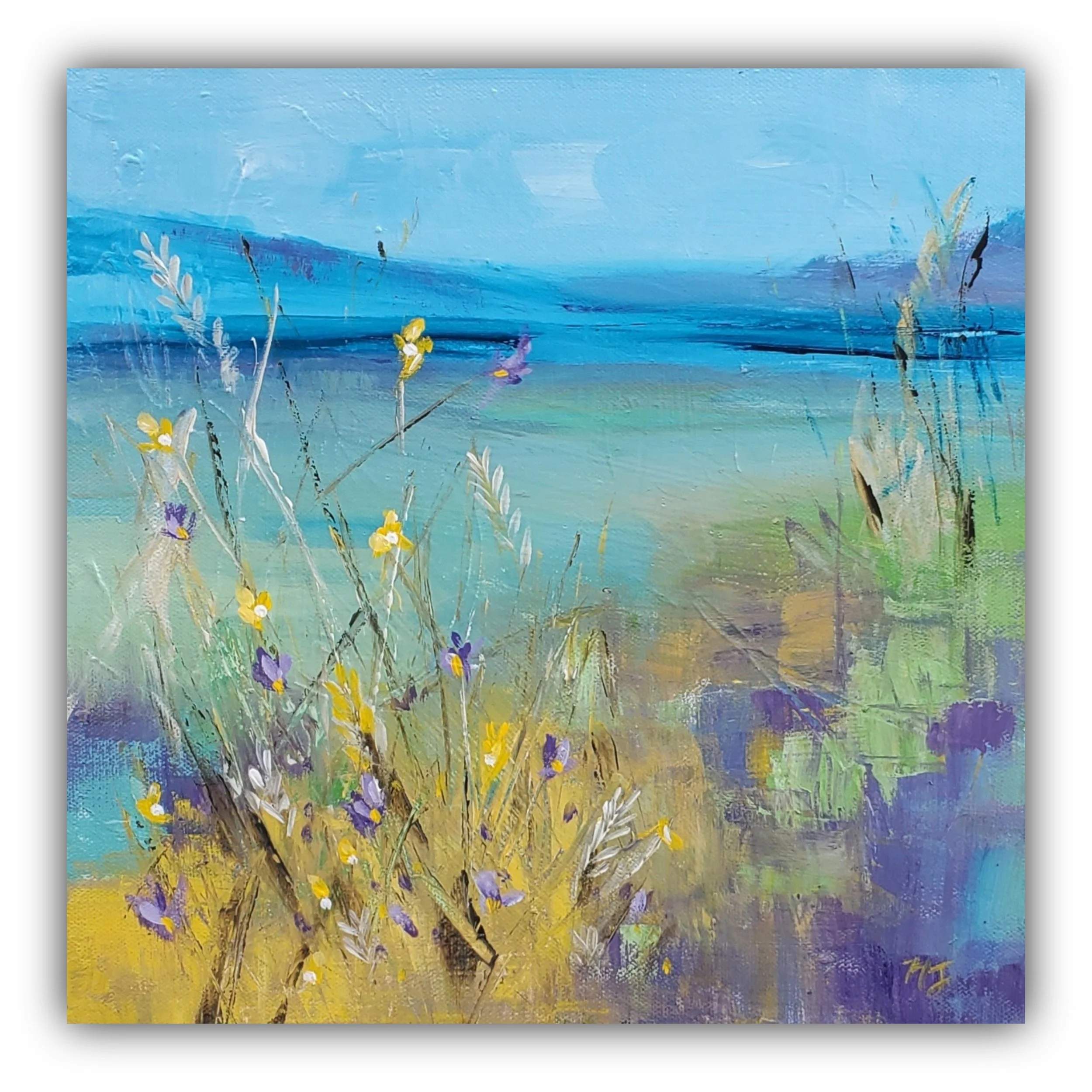 Wildflower Fields - 12x12 inch
