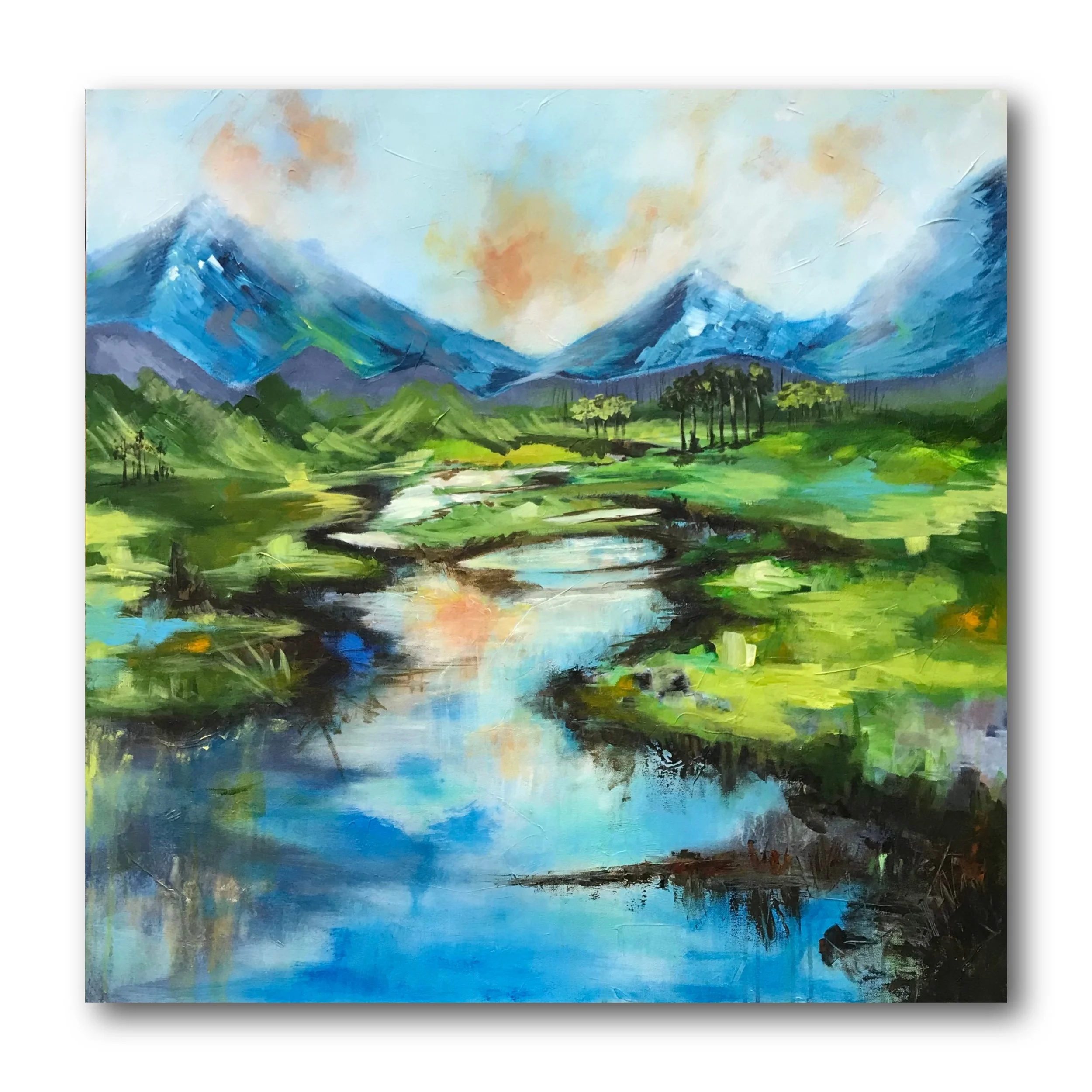 Dreaming - 36x36 inch