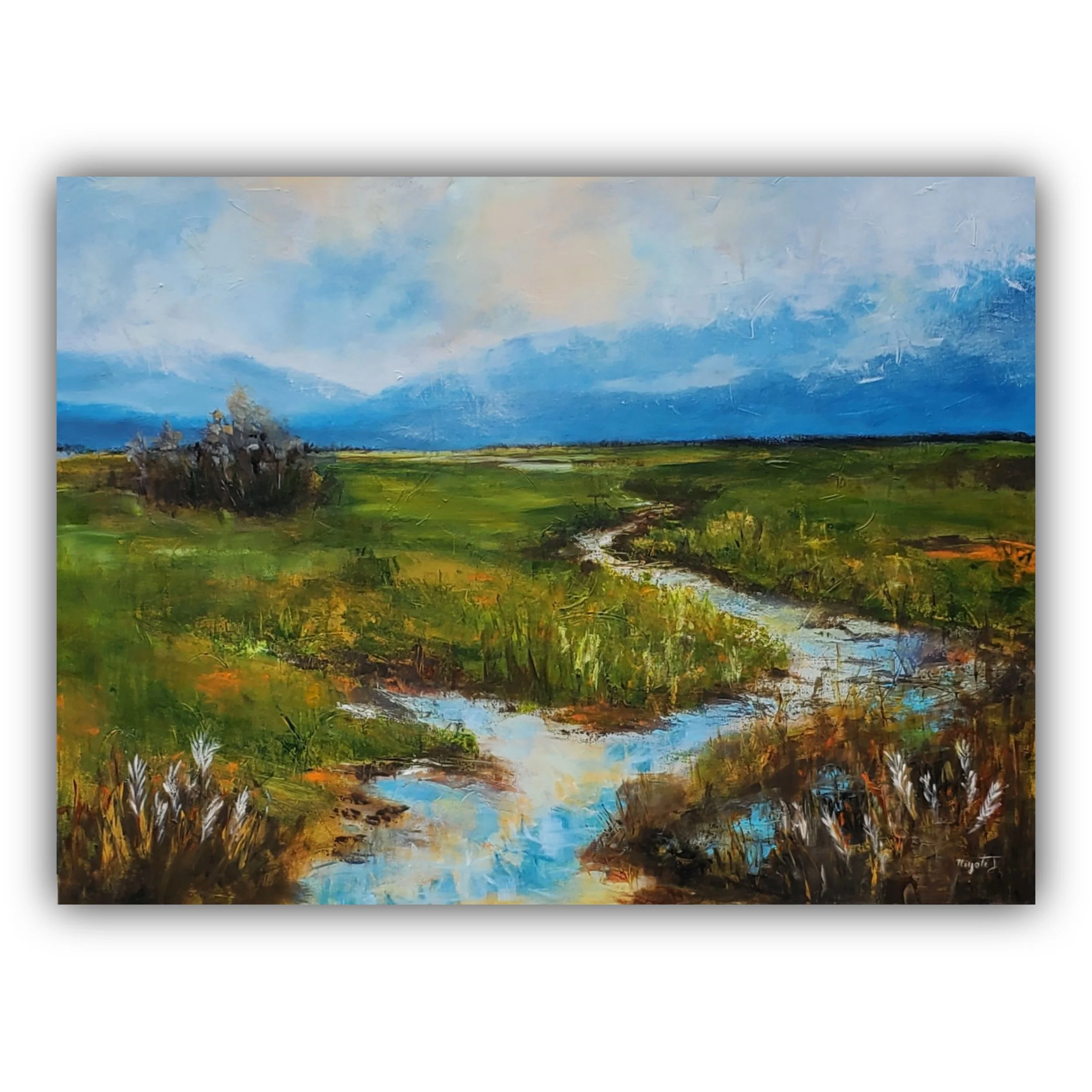 Nirvana - 36x48 inch