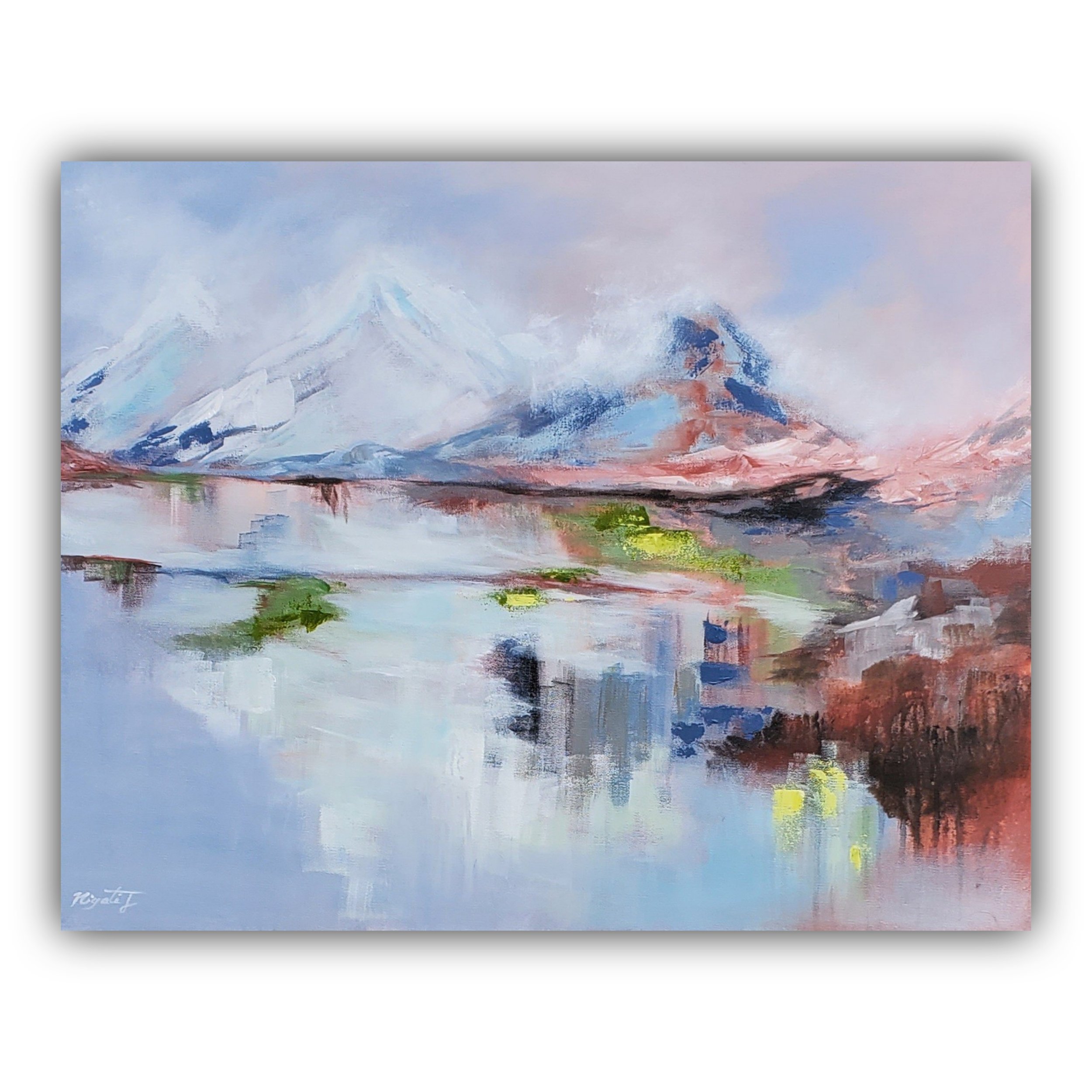 "Soulscape" - 24x30inch Acrylics on canvas (Sold)