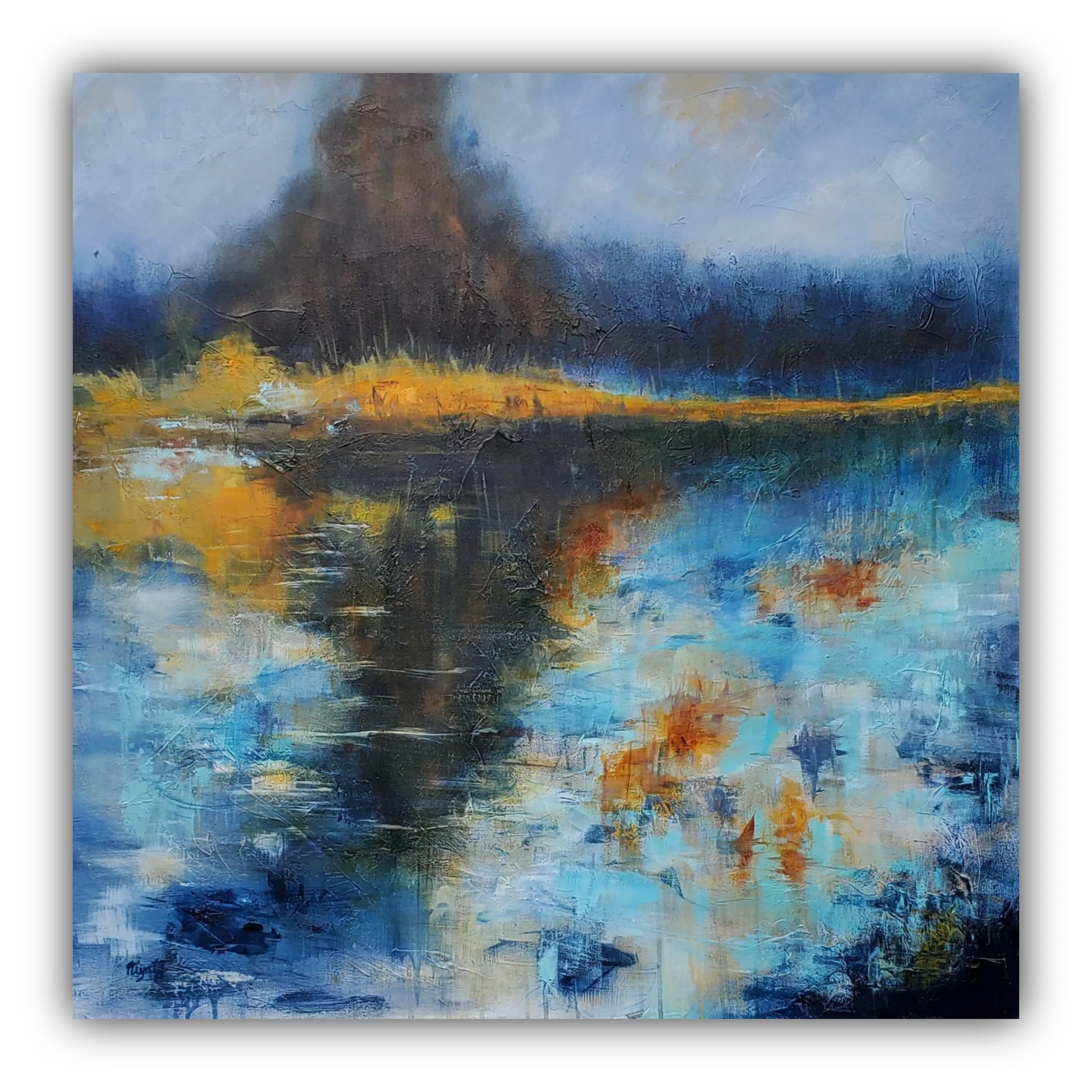 Calling out to you - 36x36 inch - Acrylics on canvas