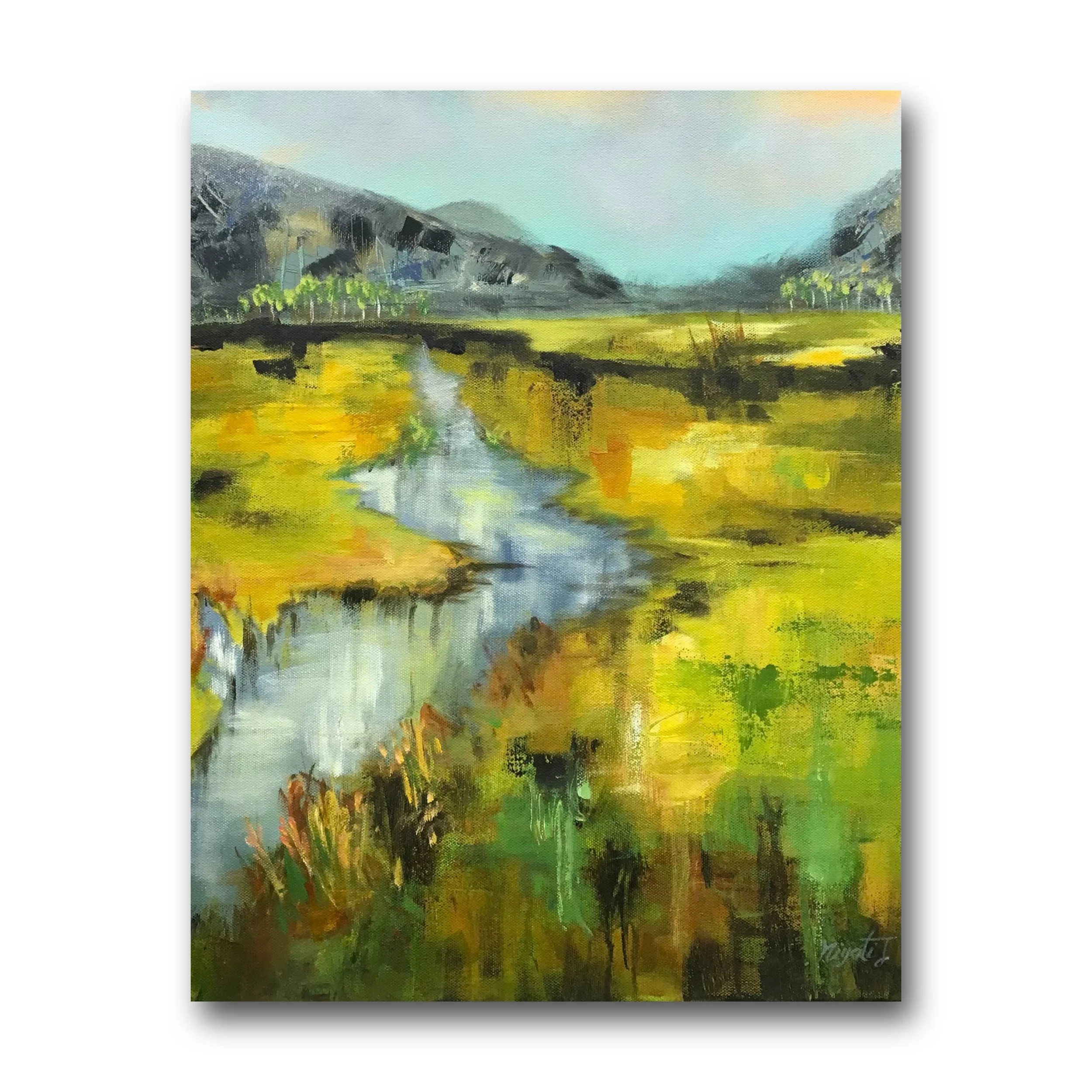 Golden Hour Glow - 16x20inch