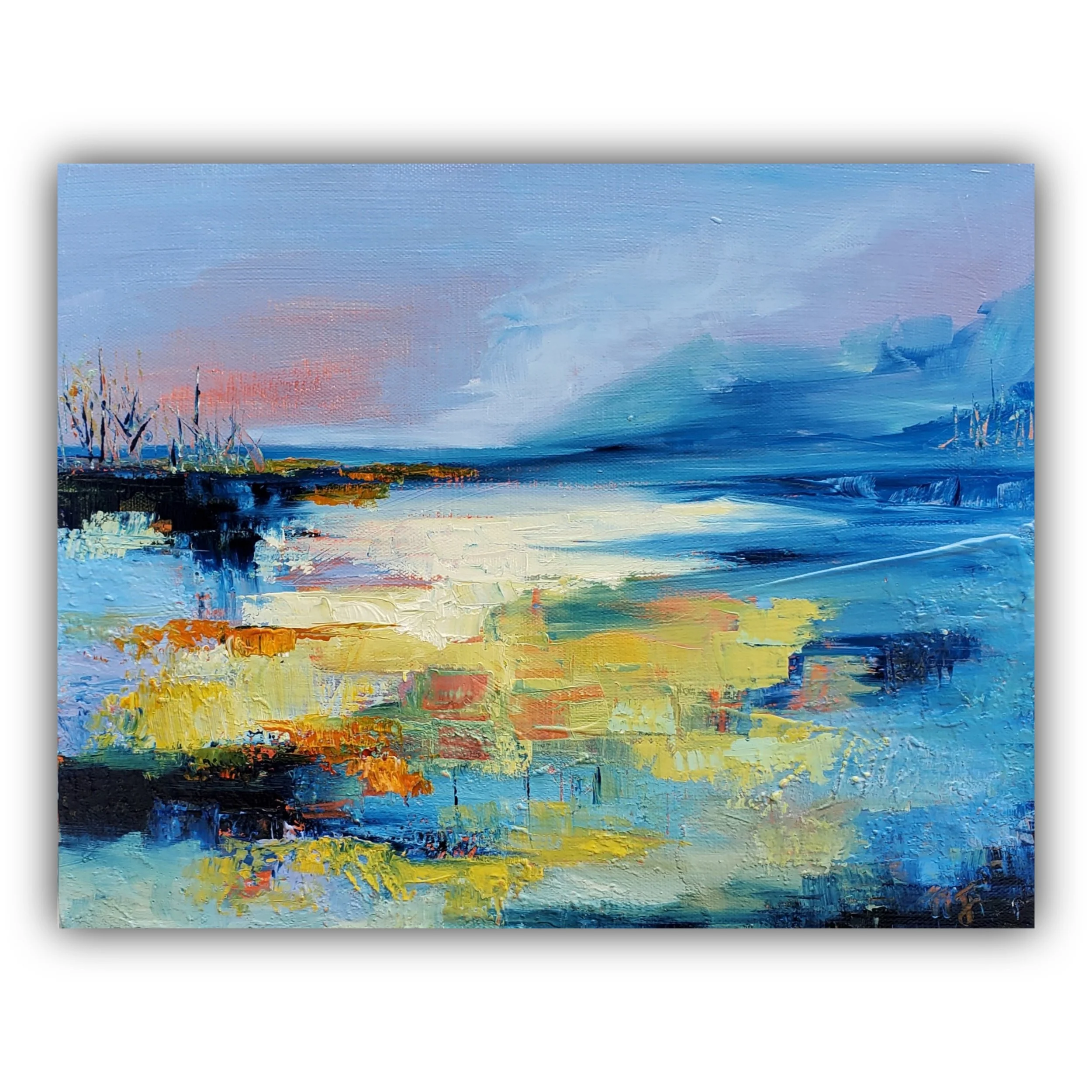 Between the tides - 11x14 inch