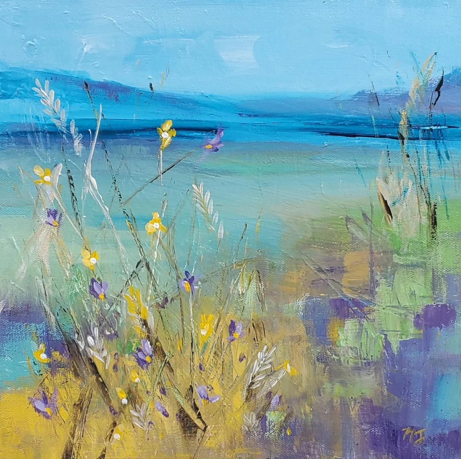 Wildflower Fields_12x12inch_Acrylics on canvas_$425.jpg
