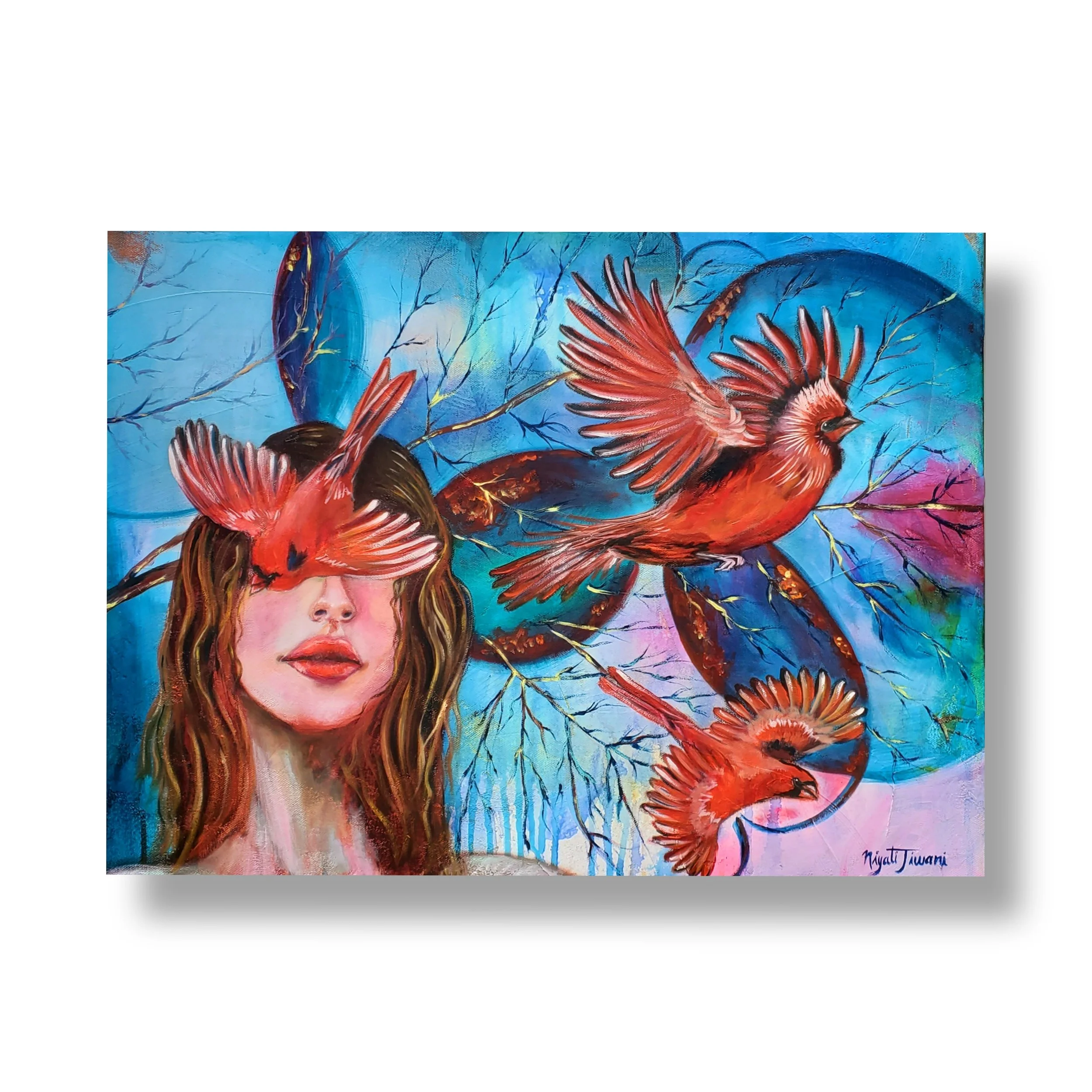 "Camouflage" - 16x20 inch