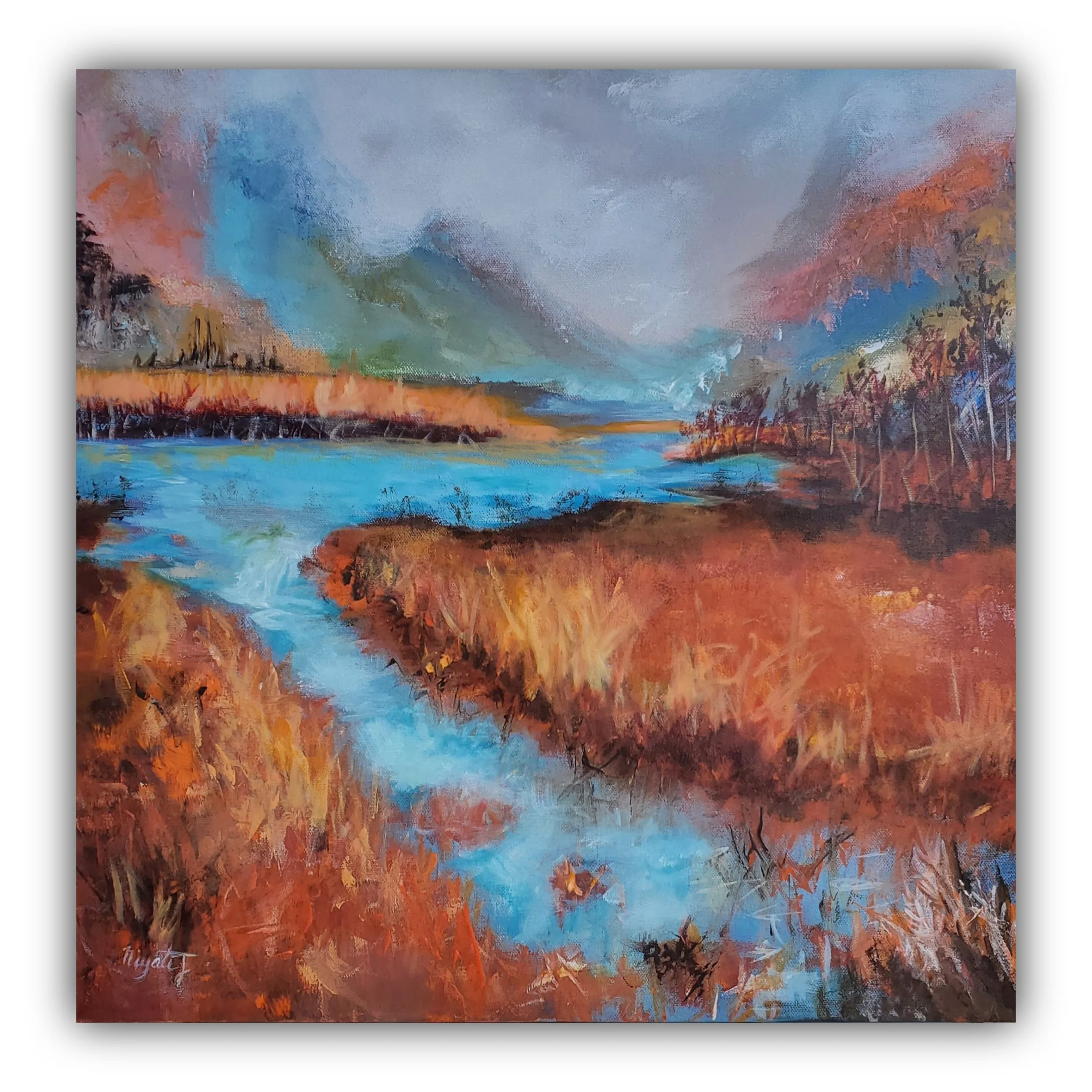 "Wanderlight" - 20x20inch