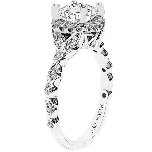 Daviani 19Kt gold engagement ring