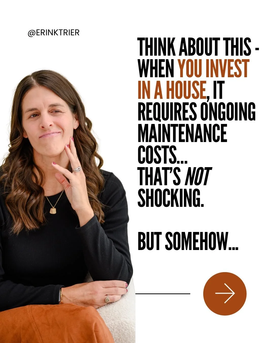 What we tell ourselves?
And the mindset reframe?

It&rsquo;s the most powerful work we can do. 🧠 

Your body and your health is the home we have for life.

Proactively invest it building and maintaining it now.
Or reactively invest in requirements t