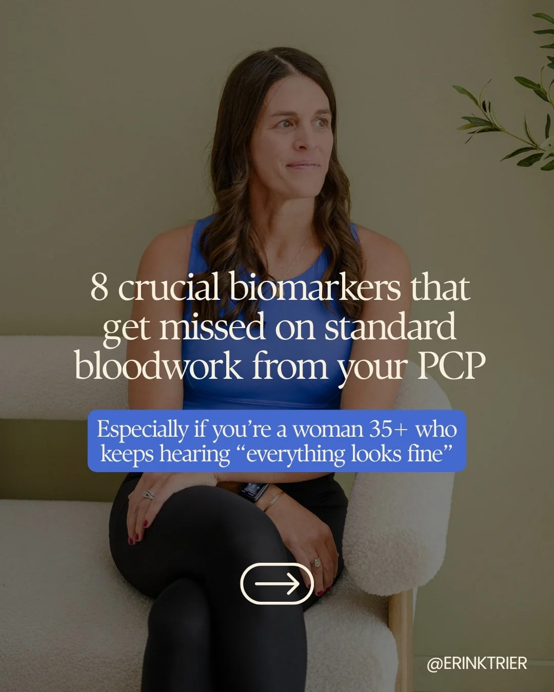 For proactive and preventative healthcare - specific biomarkers weighed against the larger picture of the body are the make or break to helping you get the answers you deserve!

Comment "LABS" below for my Best Tests &amp; Labs Guide ❤️⬇️