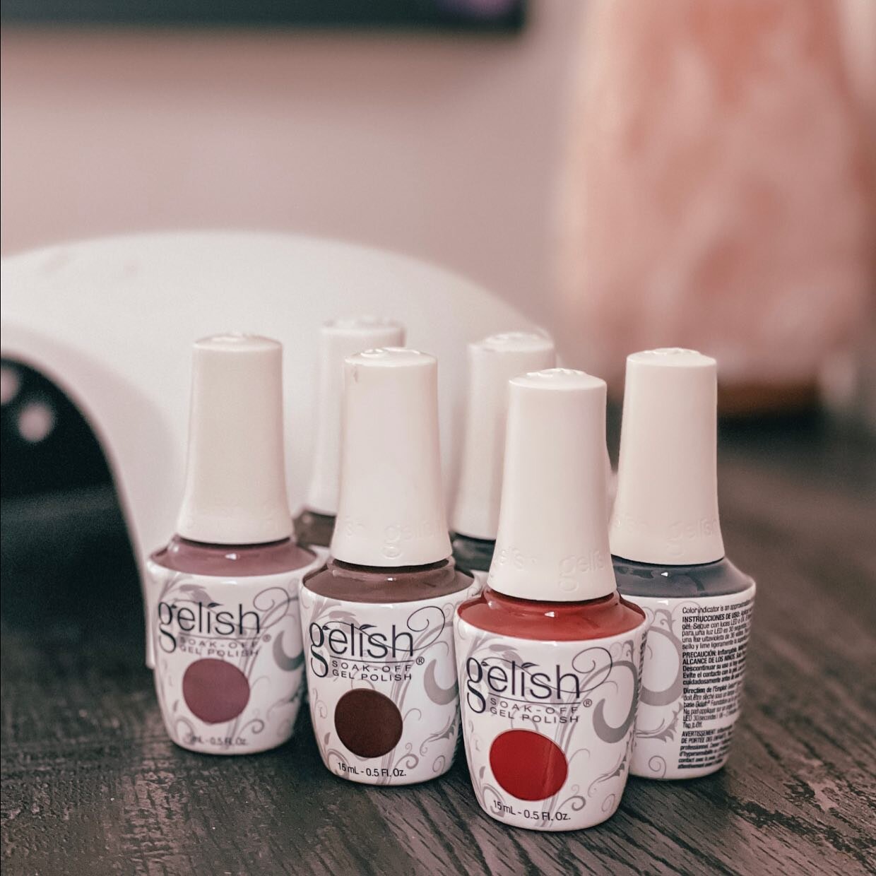 Some new additions to the gel collection just in from @gelishprofessional ✨ ⁣
⁣
The 411 on gels? ⁣
A gel manicure uses a gel-based polish and requires a UV or LED light to cure the polish and lock it onto your nails, which means a long lasting polish