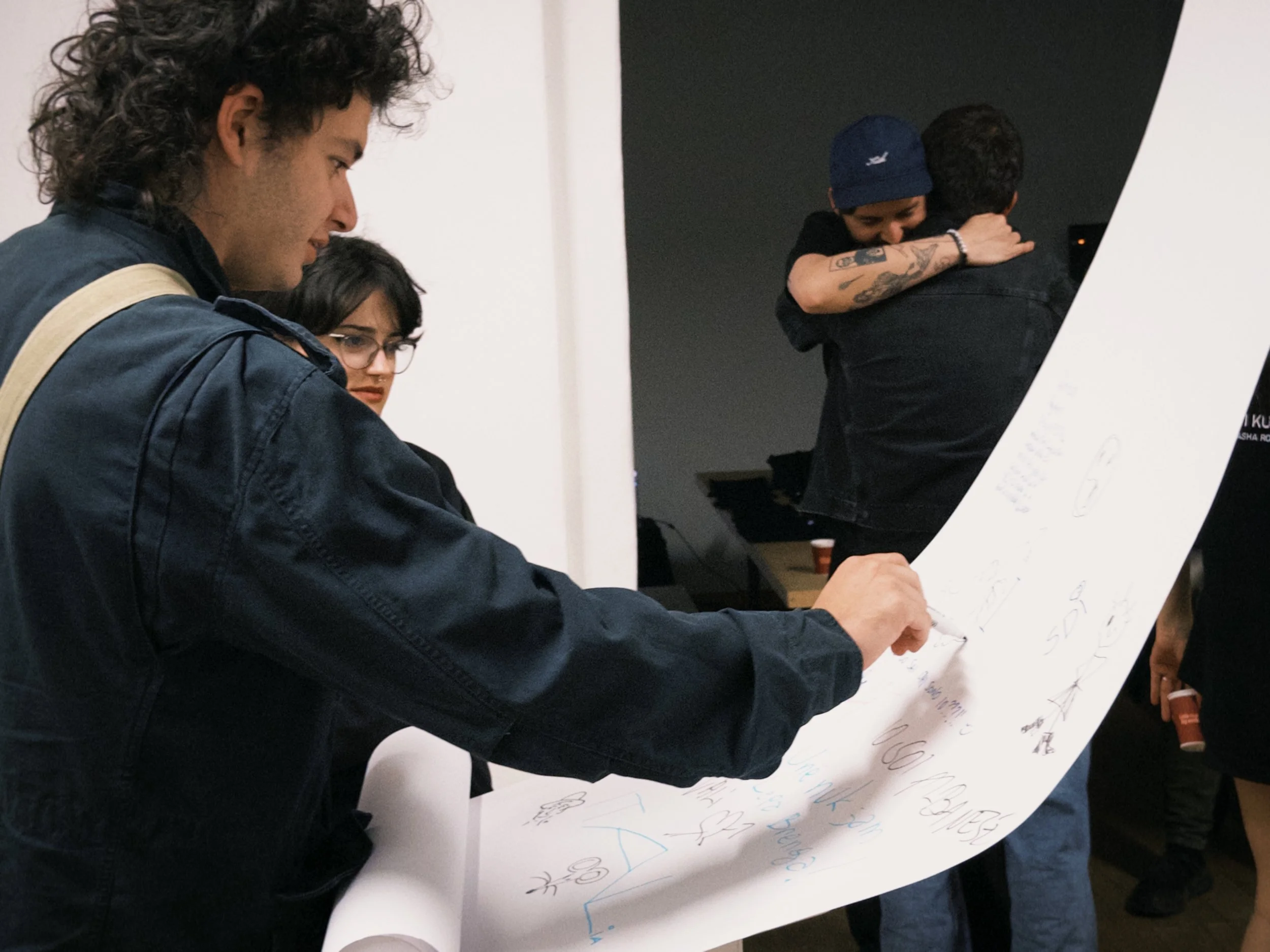 I - The artwork is the letter “I.” The curatorial label is also part of the artwork.
In many exhibitions, the artwork and its explanation exist in a delicate tension. Labels, statements, and curatorial texts are intended to support interpretation, ye