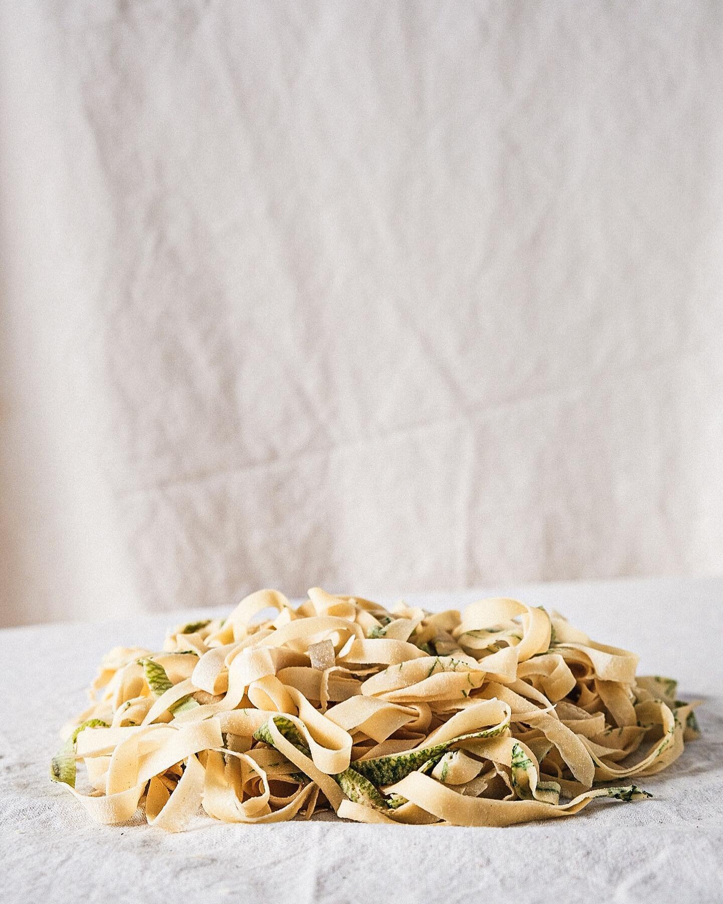 when the simplest things are the most comforting

flour + eggs + herbs