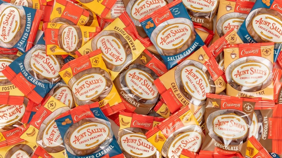 Aunt Sally's Pralines, Visual Identity and Packaging