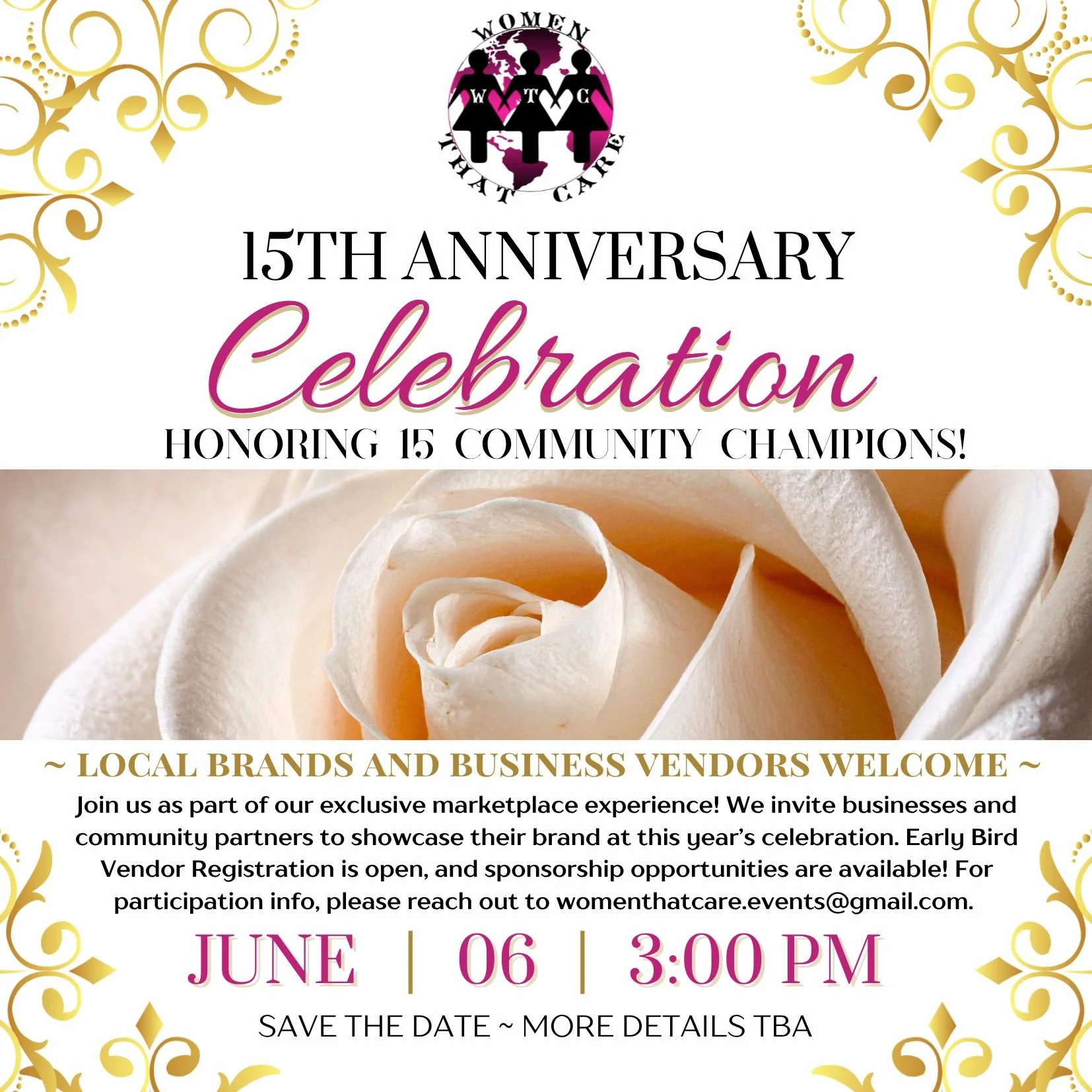 Women That Care Is Turning 15!