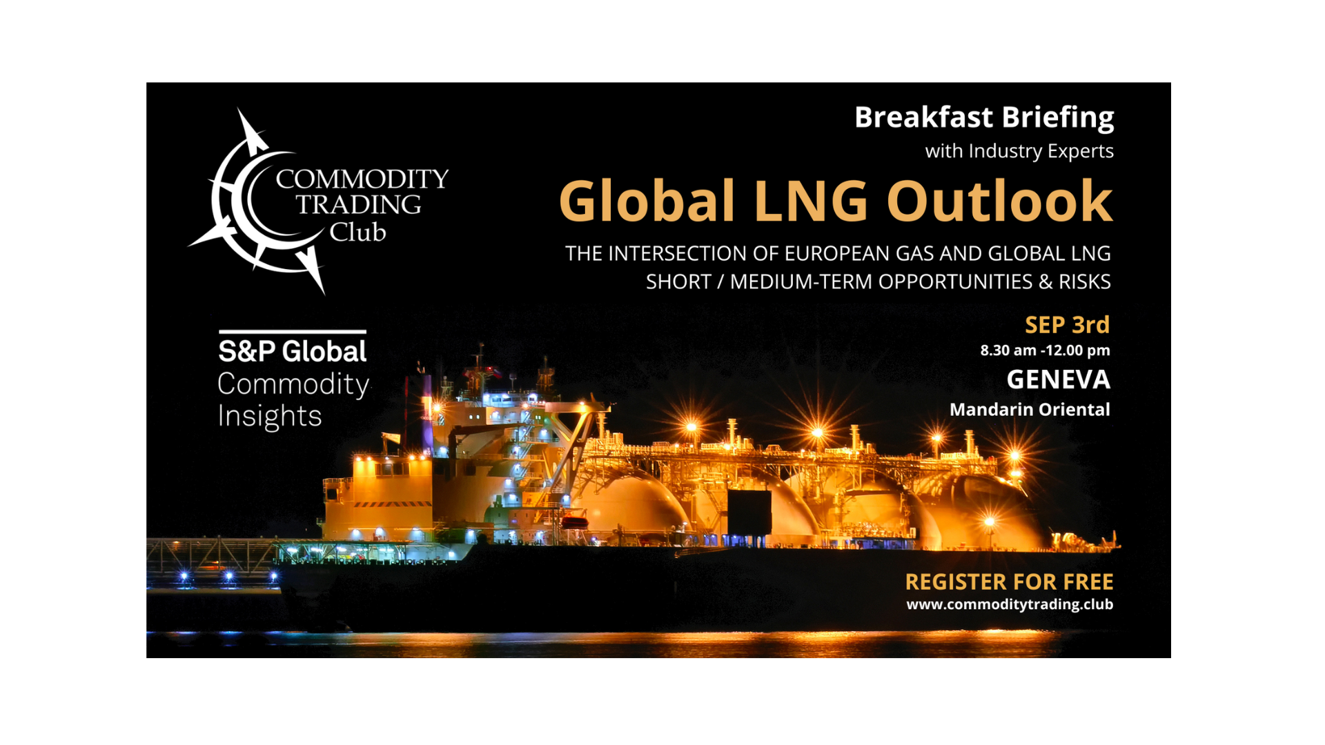 GENEVA - Global LNG Outlook by S&P
