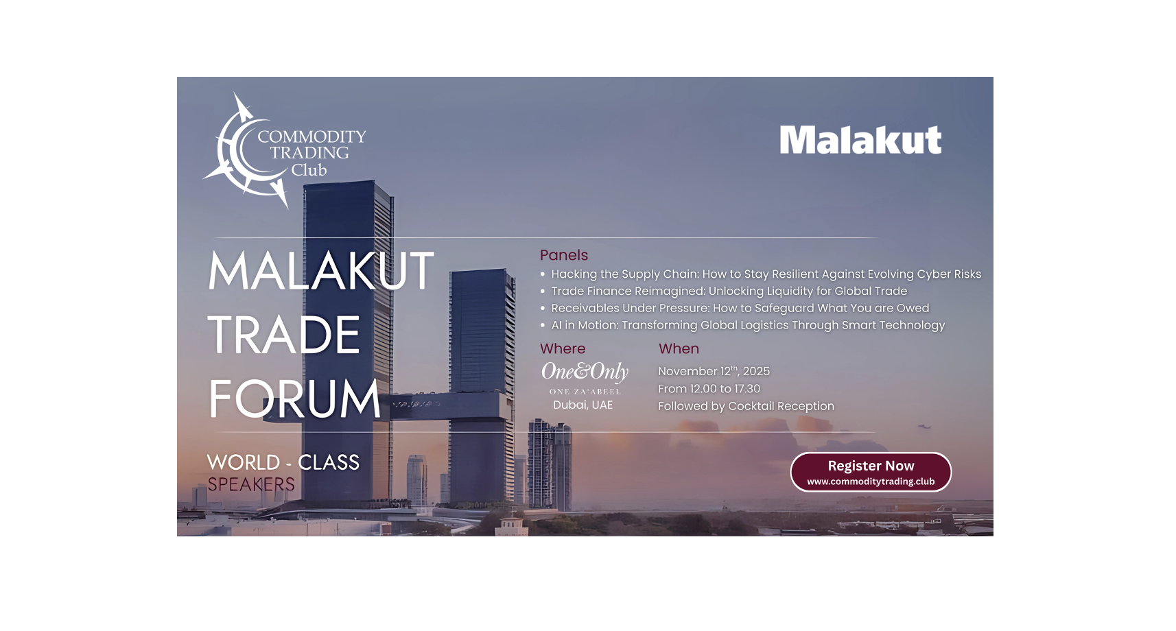 DUBAI - Malakut Trade Forum