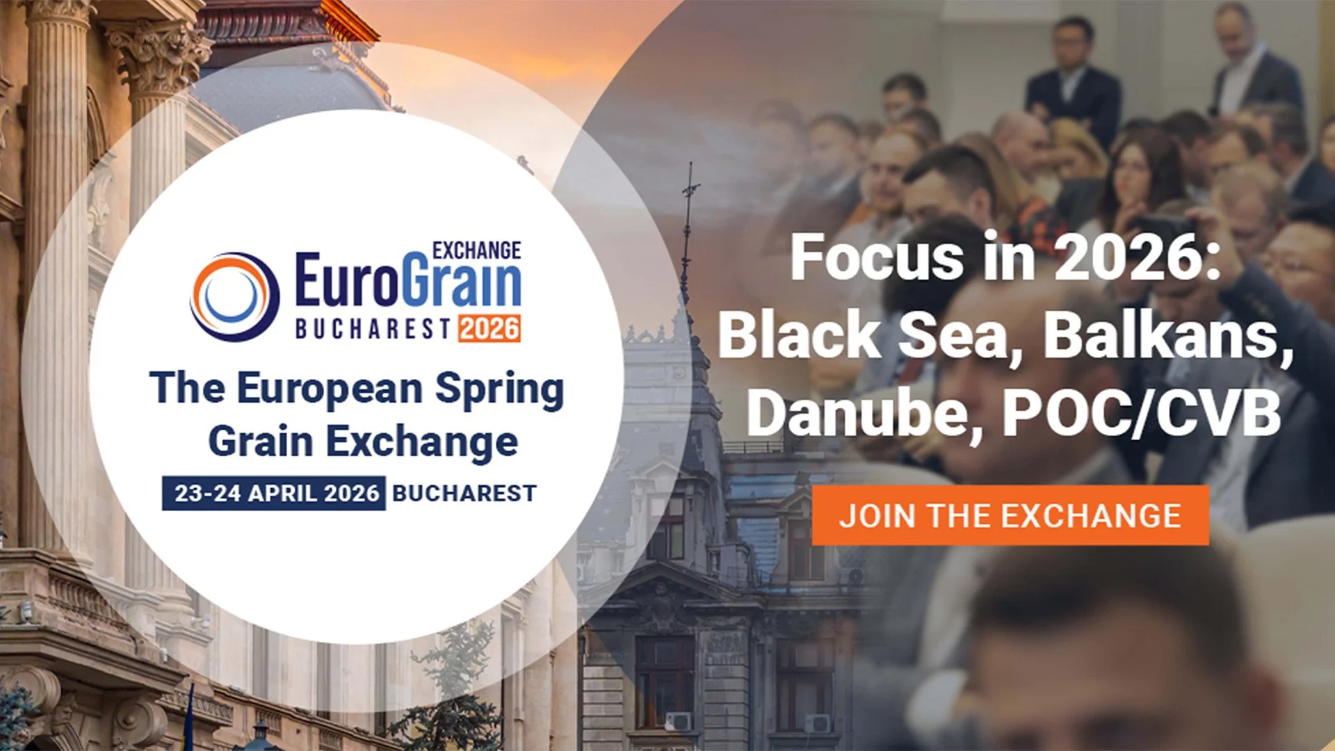 Partner Event in Bucharest - EuroGrain Exchange 2026 - 10% Discount on Passes