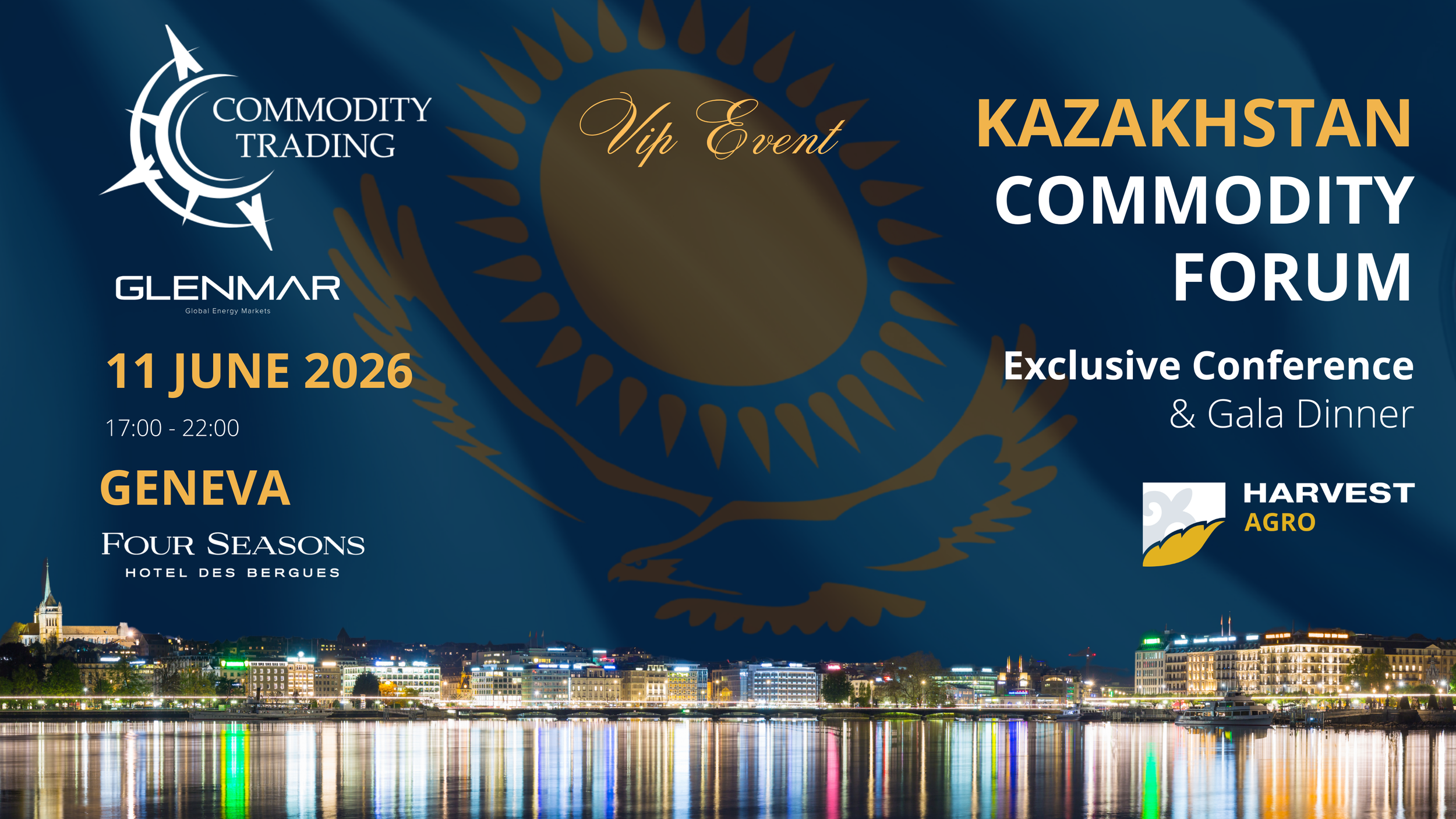 Geneva - VIP Event - Kazakhstan Commodity Forum