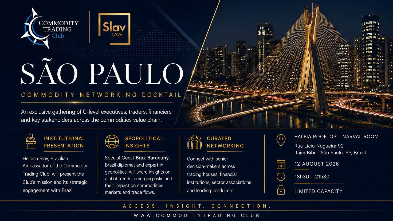 São Paulo - Commodity Networking Cocktail