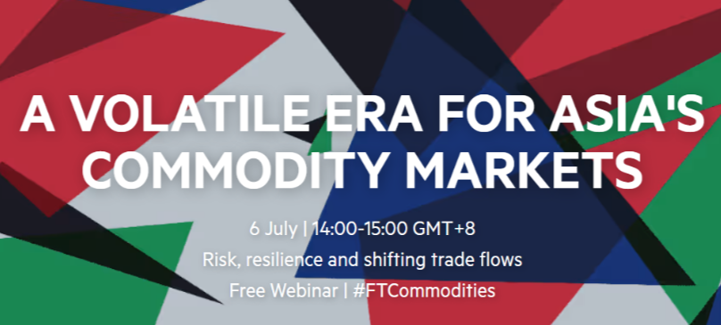 Partner Event - Webinar - A volatile era for Asia's commodity markets