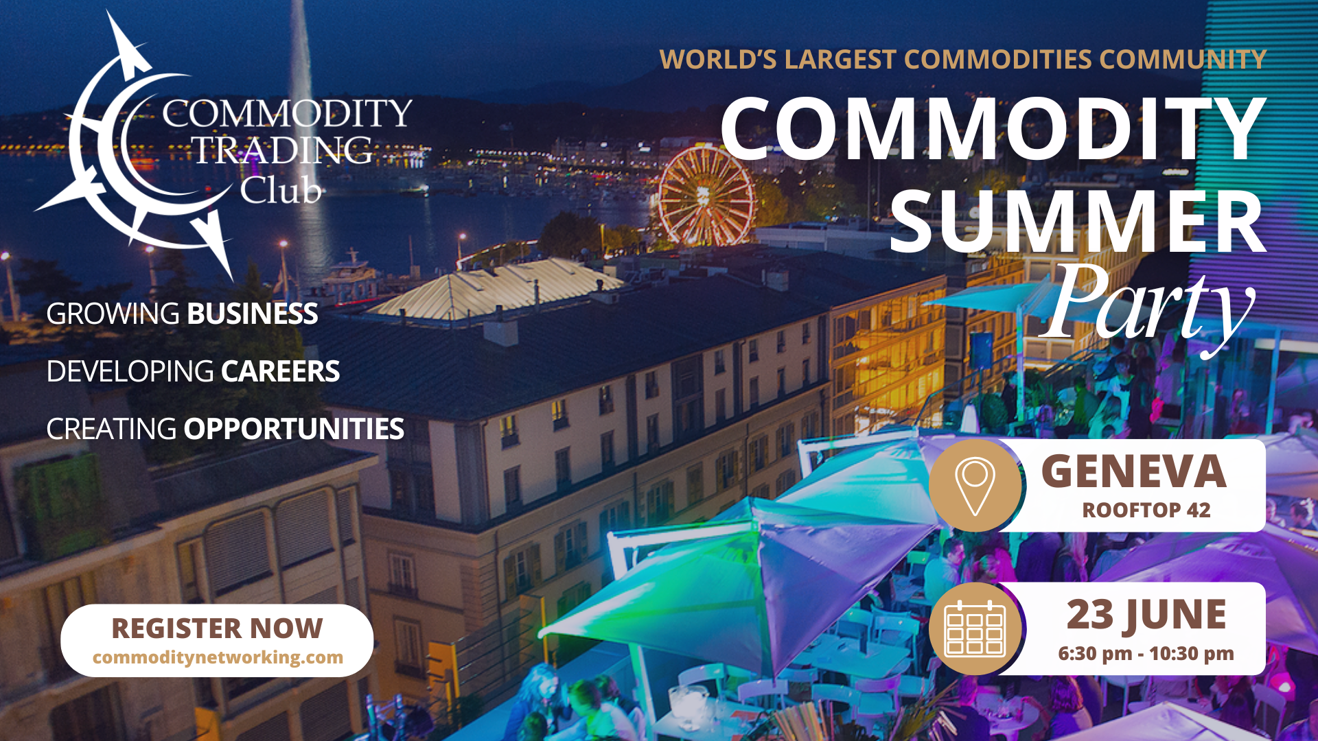 Geneva - Commodity Summer Party