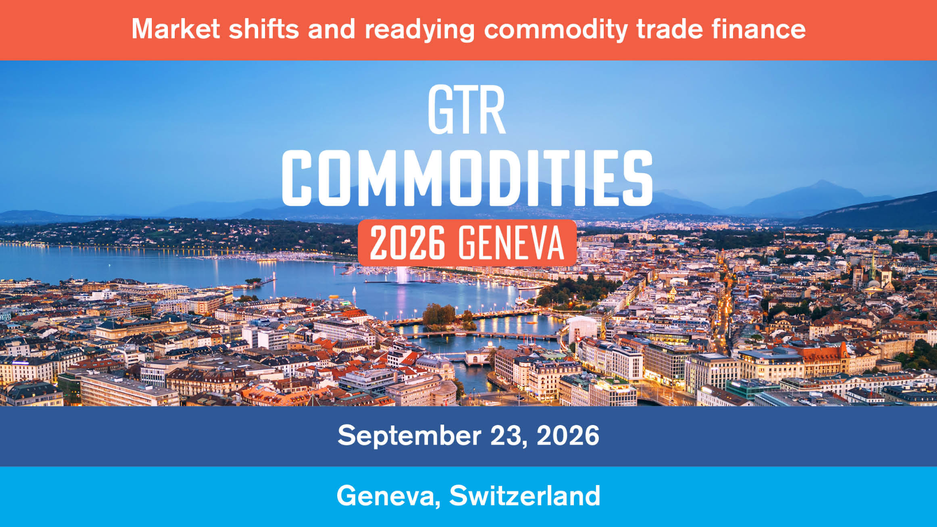 Partner Event in Geneva - GTR Commodities 2026