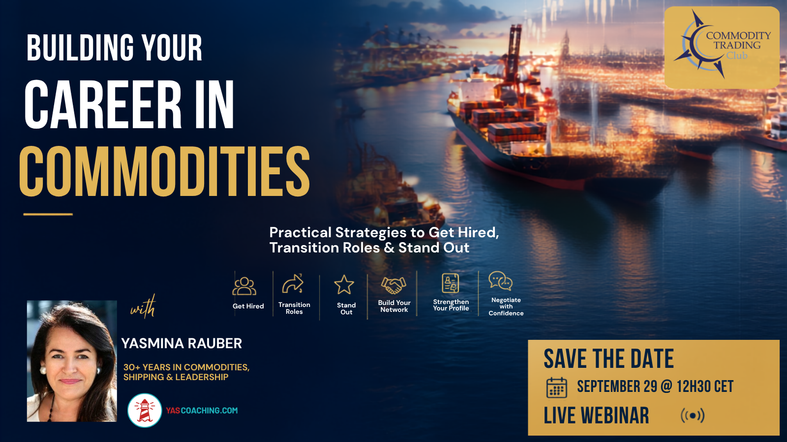 Webinar - Building Your Career in Commodities Practical Strategies to Get Hired, Transition Roles, and Stand Out