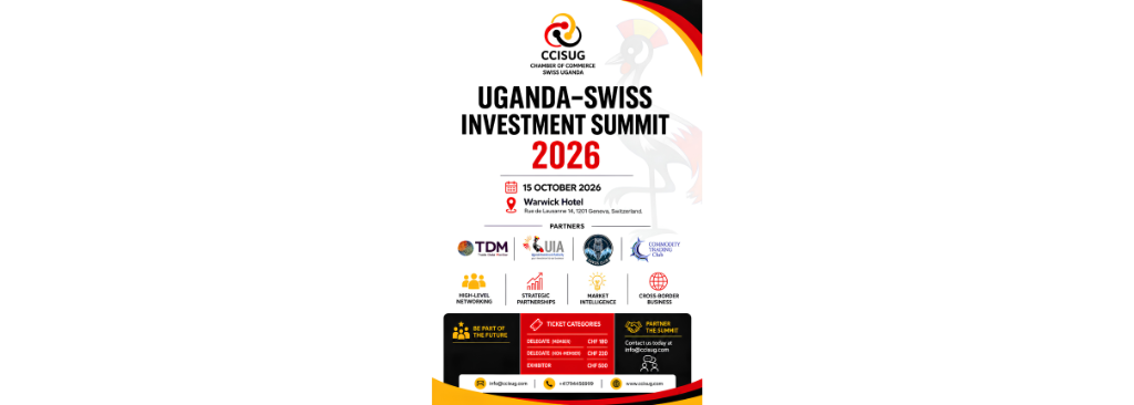 Partner Event - Uganda–Swiss Investment Summit 2026
