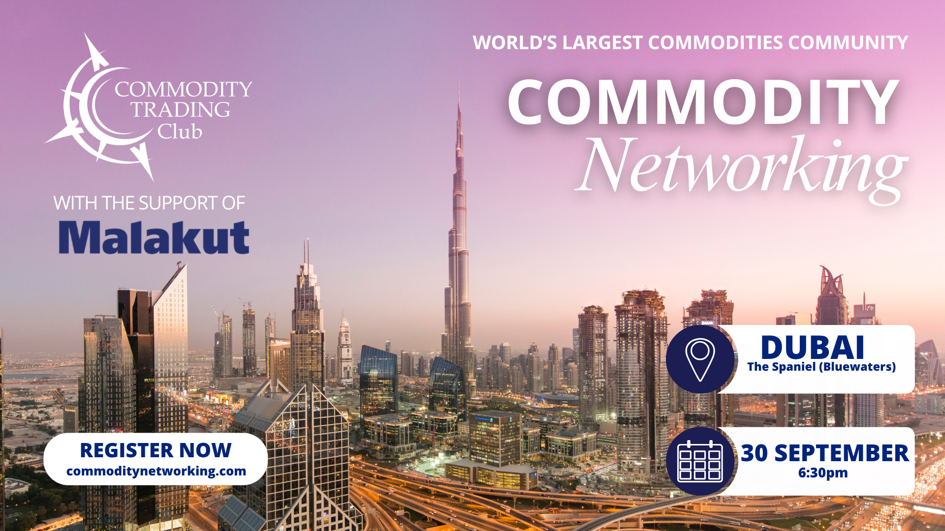 Dubai - Commodity Networking Afterwork