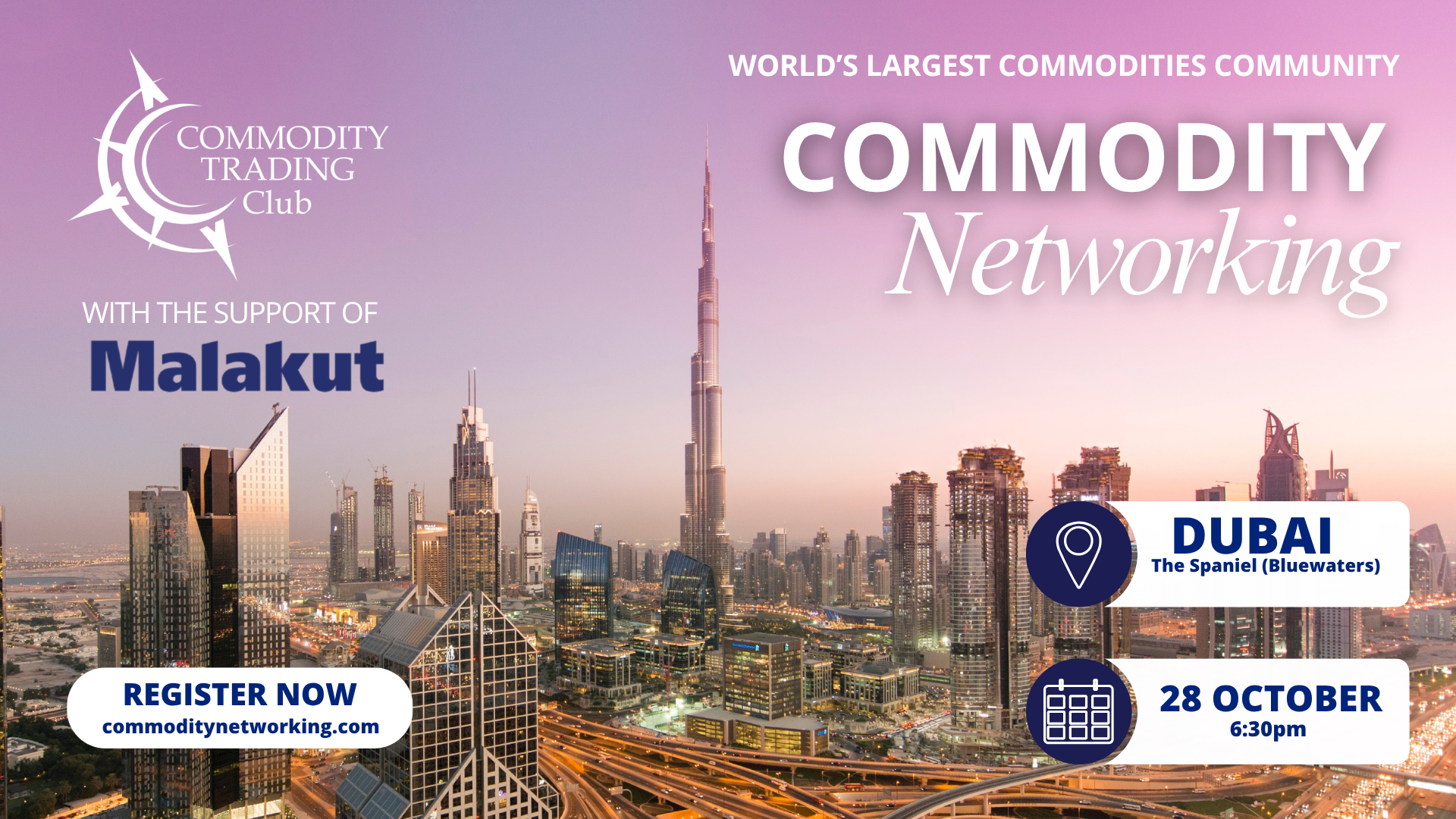 Dubai - Commodity Networking Afterwork 