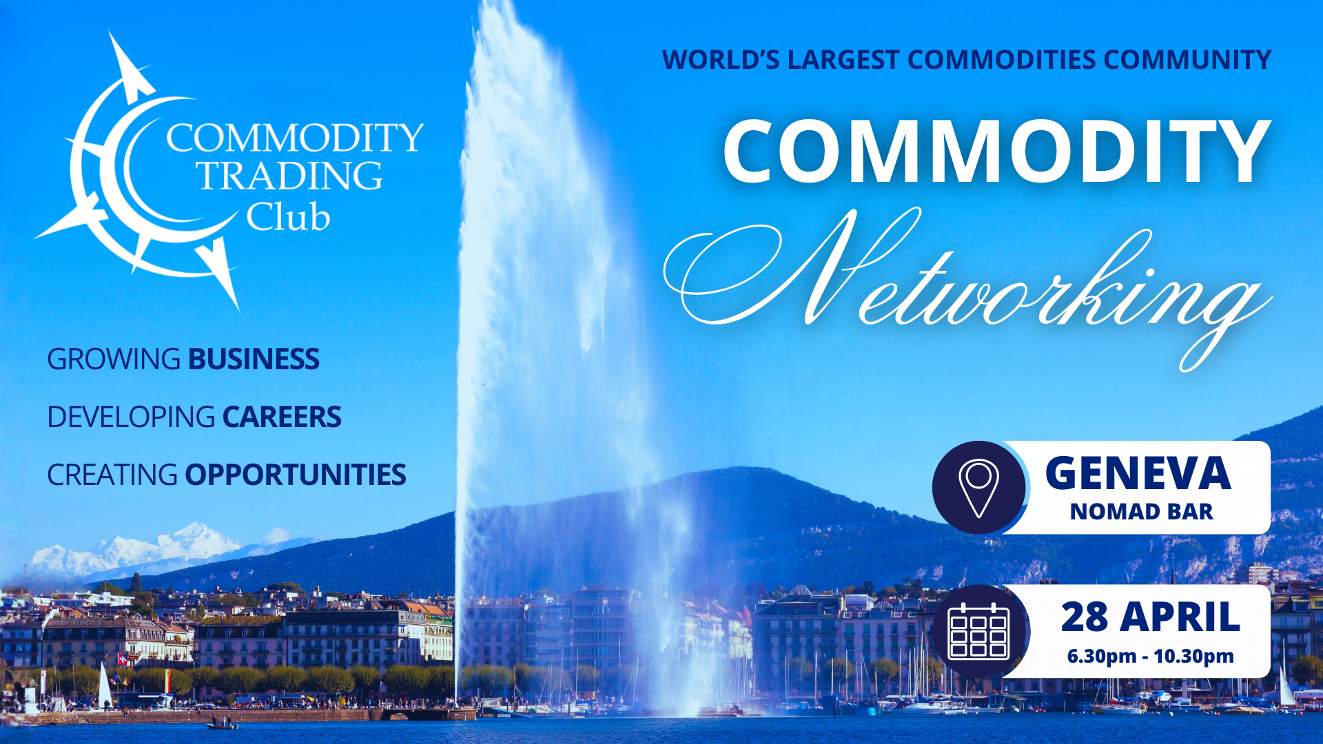 Commodity Square Geneva - Commodity Networking — COMMODITY TRADING CLUB