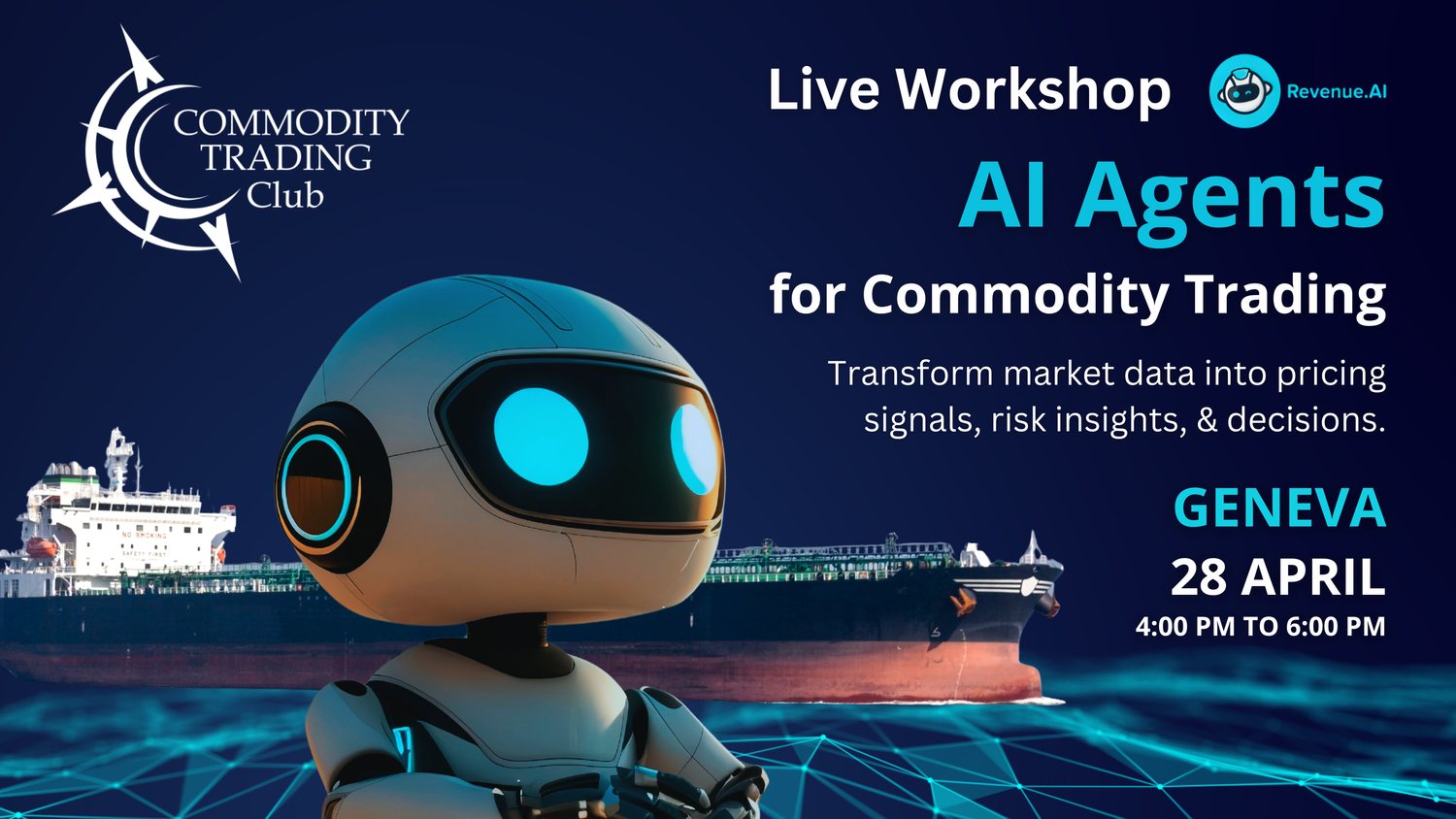 Commodity Square Geneva - Workshop AI Agents for Commodity Trading — COMMODITY TRADING CLUB