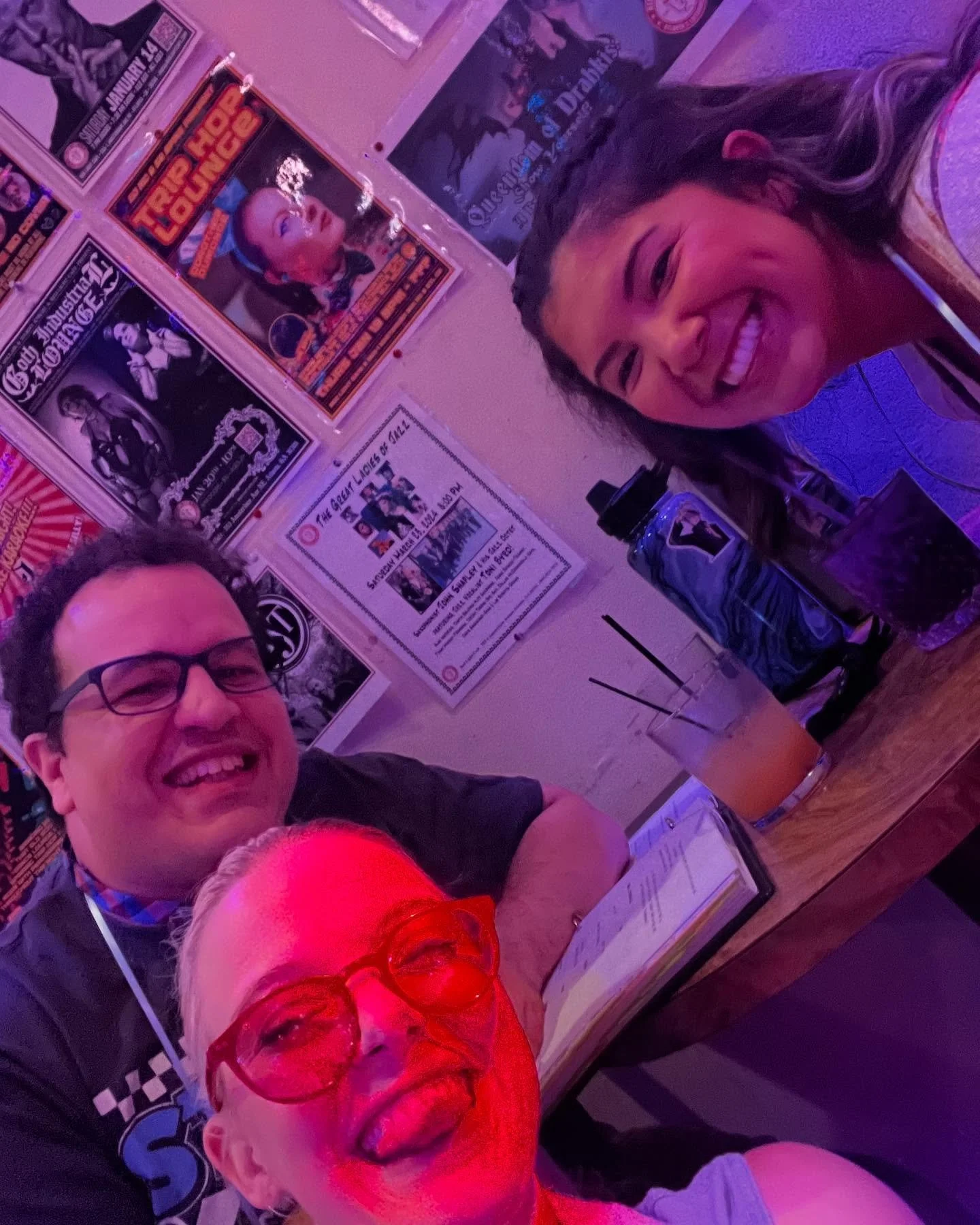 Also though, getting to see the bestest people do their thing at @actingundertheinfluence tonight. @bm631 @briewolfeee