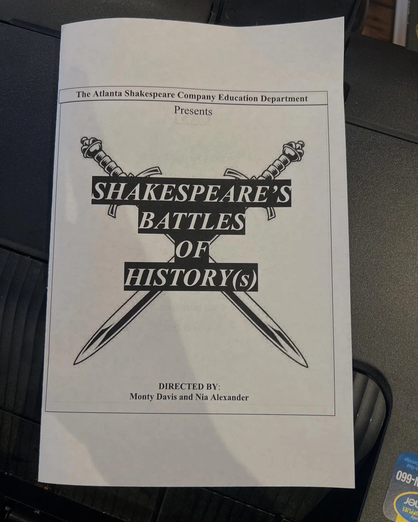 Last day of camp was a success! @shakespearetavernplayhouse ! Headed into tomorrow bright and early for the next damp fulfilled and very happy.