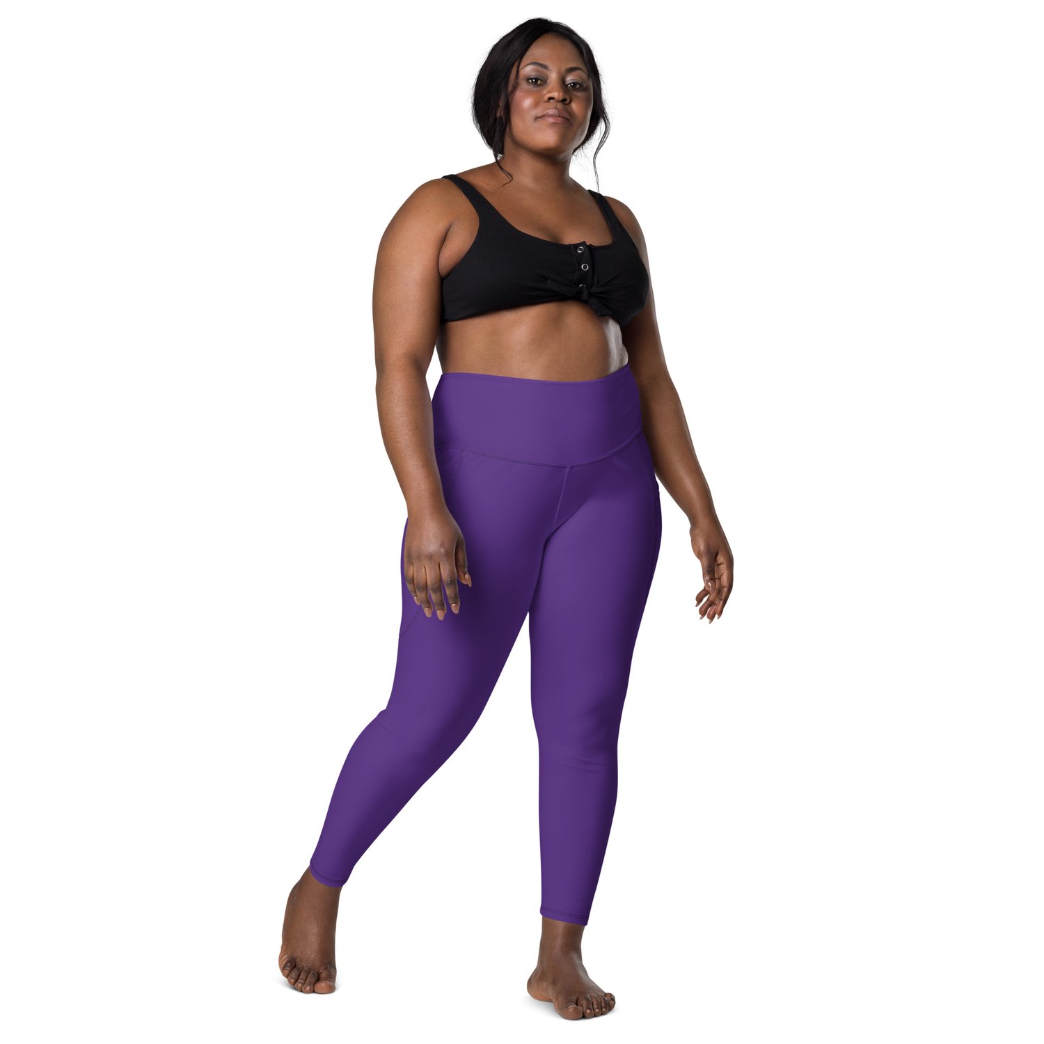 The Purple Pant - Yoga Pants w/pockets — Gilted Goose