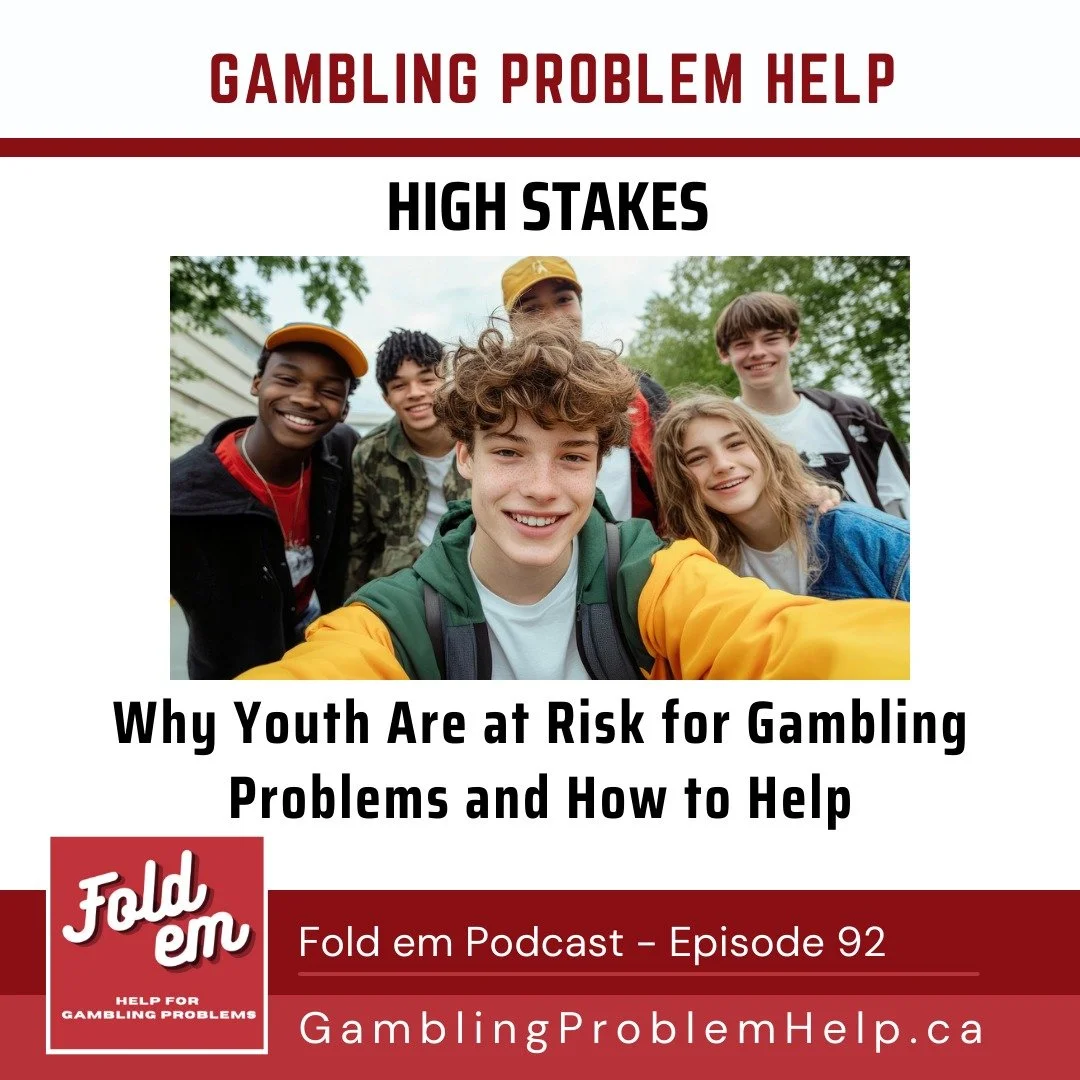 Youth gambling is a growing but often overlooked issue. Learn why young brains are particularly vulnerable to gambling addiction, how to recognize the signs and safeguard youth from gambling harms.

Click the link in our bio to listen to this episode